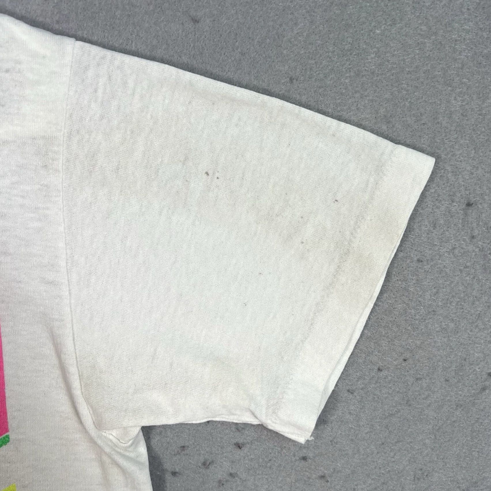 Vintage VINTAGE 80s Hot Rod Monster Truck Racing Graphic Tee Adult Medium White Mens Size US M / EU 48-50 / 2 - 7 Thumbnail