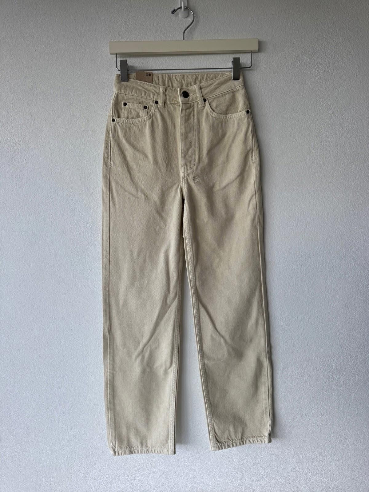 Ksubi new Ksubi womens denim high jeans brooklyn ecru white 23 5 Size 23" - 1 Thumbnail