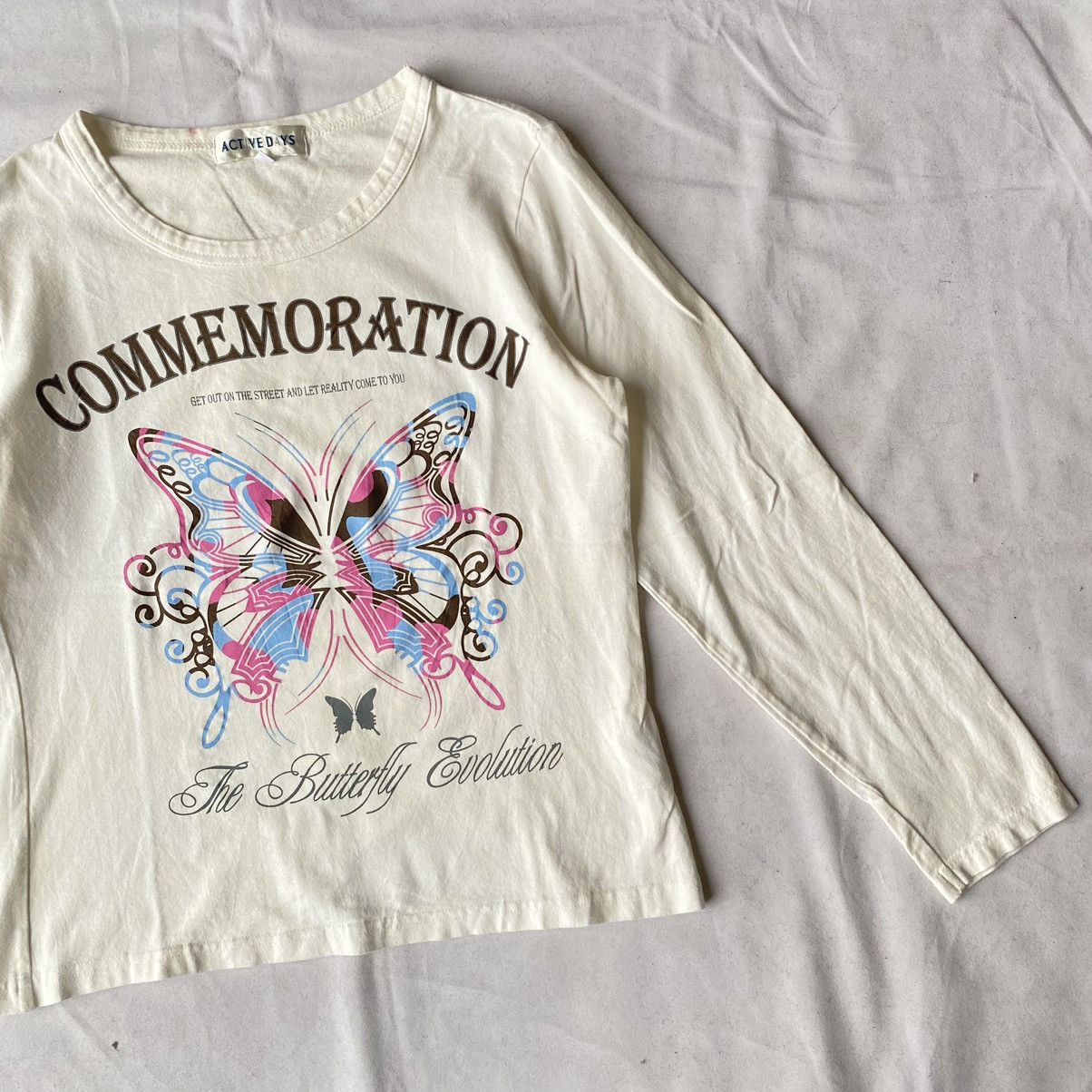20471120 × If Six Was Nine × Japanese Brand Commemoration Butterfly Evolution Y2K Dreamy Fairycore Tees Size M / US 6-8 / IT 42-44 - 4 Thumbnail