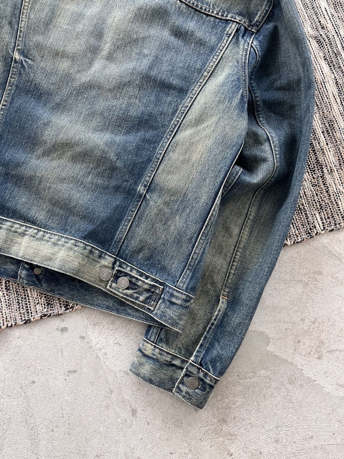 Polo Ralph Lauren Vintage Polo Ralph Lauren Avantgarde Faded Y2K Denim Jacket Size US S / EU 44-46 / 1 - 15 Thumbnail