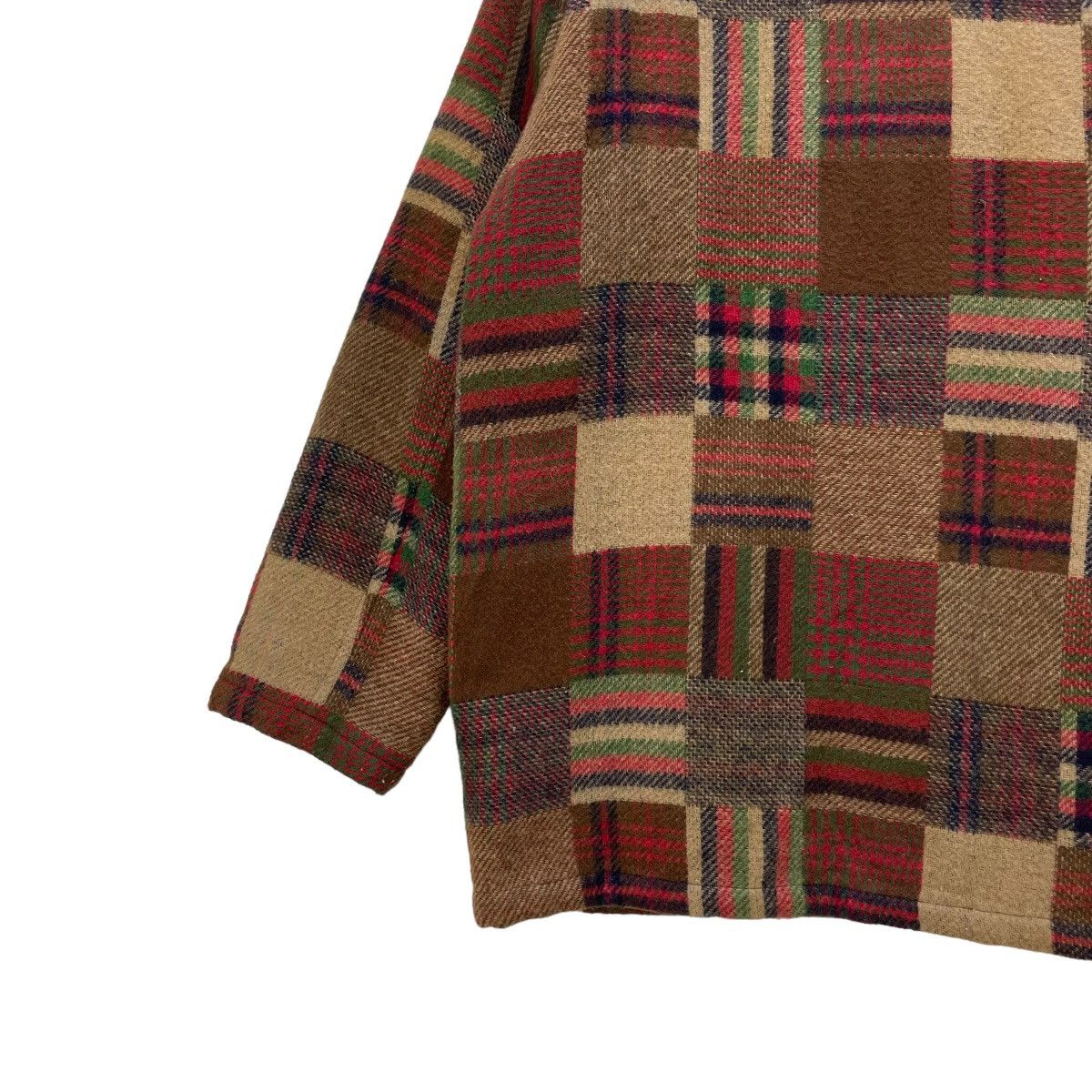 Native 🔥Vintage Brand Louis Chablon Pacthwork Aztec Wool Jacket Size M / US 6-8 / IT 42-44 - 7 Thumbnail