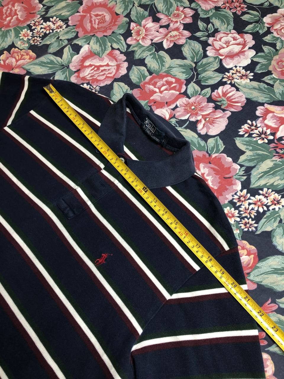 Polo Ralph Lauren Vintage Polo Ralph Lauren striped Polo Shirt Size US L / EU 52-54 / 3 - 9 Thumbnail