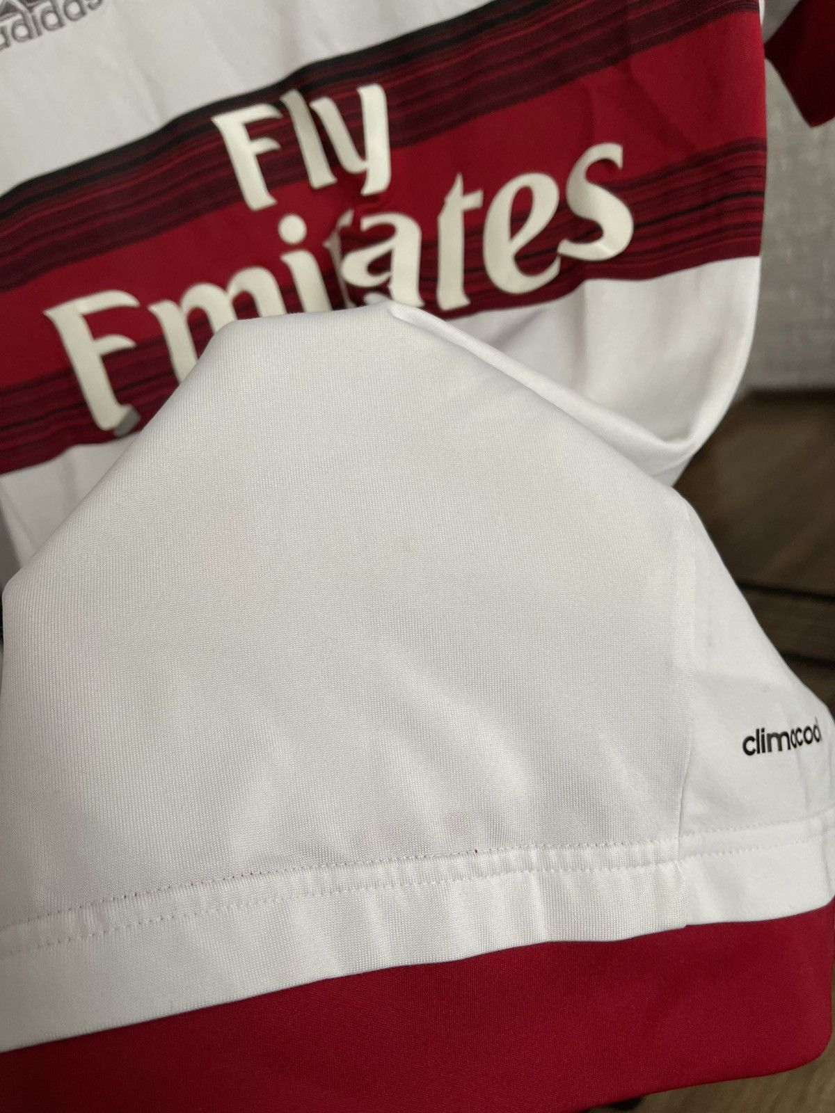 Adidas 2015/2016 AC Milan Bacca Adidas Soccer Jersey T-Shirt Size US S / EU 44-46 / 1 - 20 Thumbnail