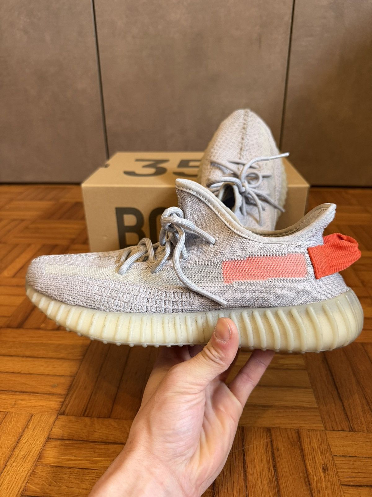 Yeezy Adidas Yeezy Boost 350 V2 Tail Light Size EU 41 US 8 Size US 8 / EU 41 - 4 Thumbnail