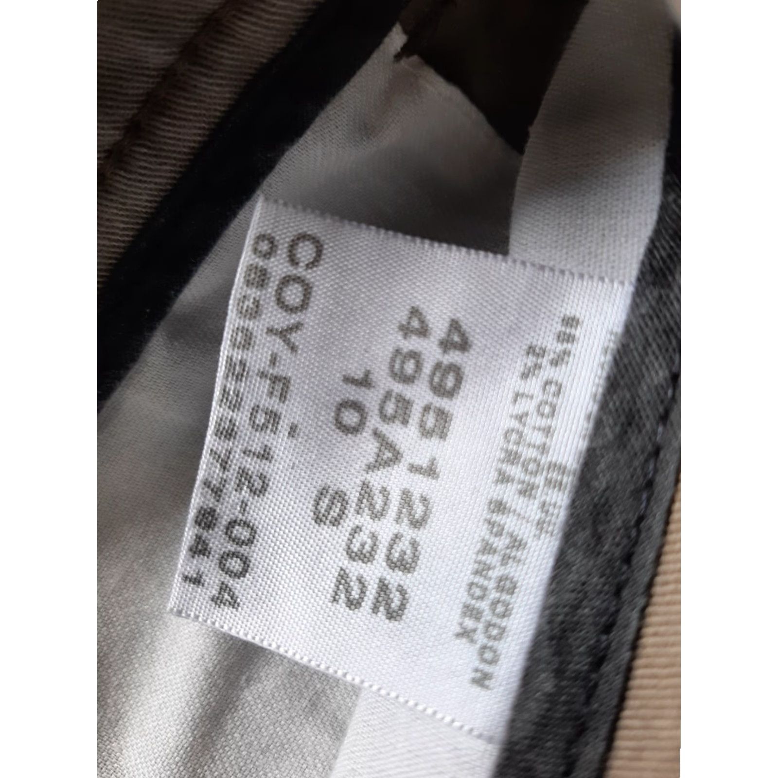 Lee LEE Women's Pants At the Waist Size 10 Gray Straight Front Stretch Casual RegularS Size 32" / US 10 / IT 46 - 5 Thumbnail