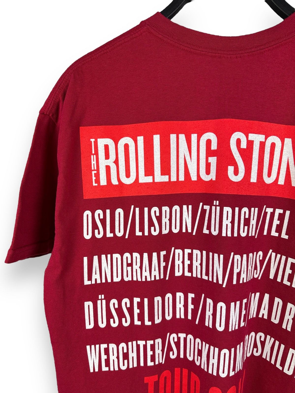 The Rolling Stones Vintage 2014 The Rolling Stones Tour T-Shirt Size US M / EU 48-50 / 2 - 9 Thumbnail
