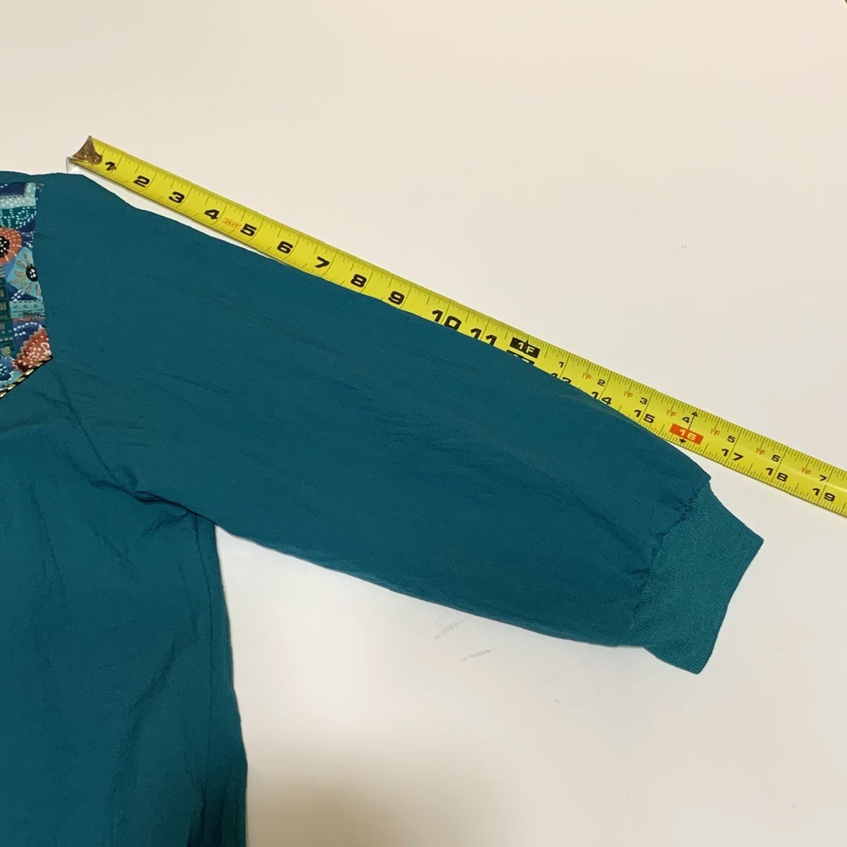 Vintage VINTAGE Cricket Lane Women’s Windbreaker Shirt 12 Green Made in USA Womens Size XL / US 12-14 / IT 48-50 - 6 Thumbnail
