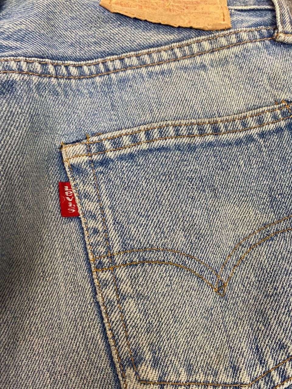 Levi's vintage 80s levis 501 redline selvedge denim nice design Size US 28 / EU 44 - 5 Thumbnail