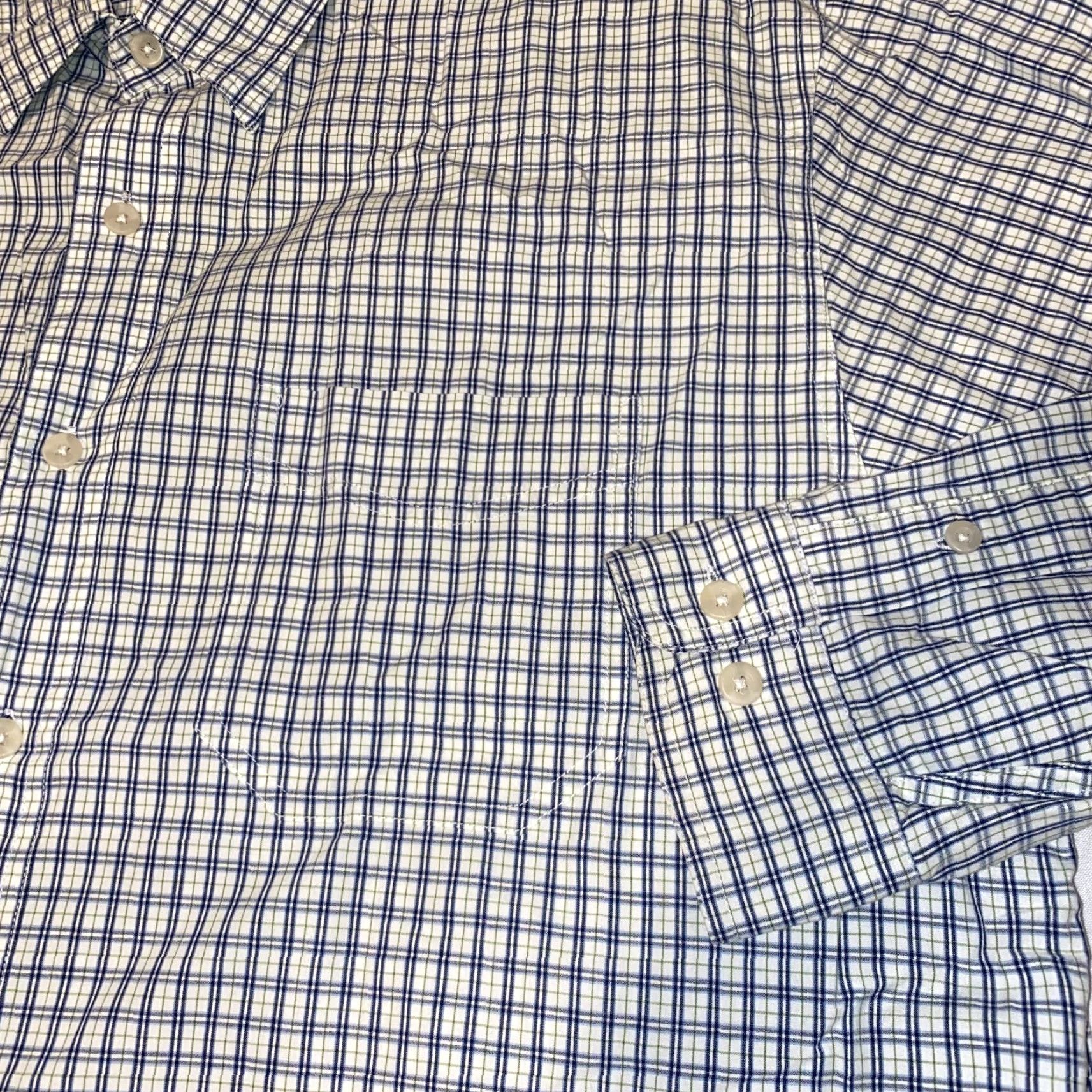BKE BKE Shirt Western Plaid Button-Up Long Sleeve XL Multicolor Mens Size 46R - 3 Thumbnail