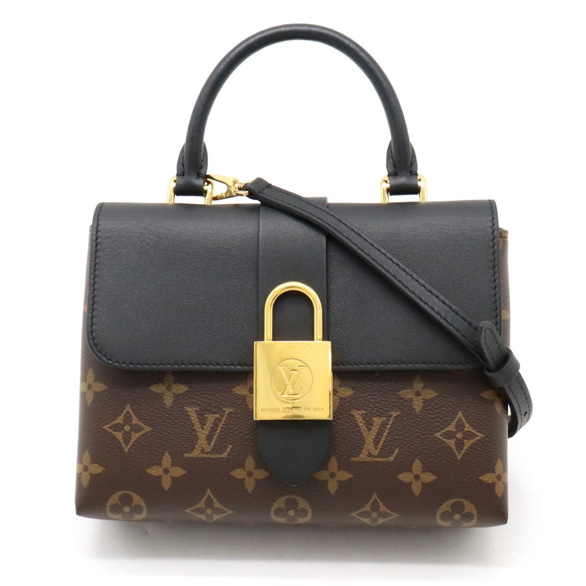 Louis Vuitton Louis Vuitton Louis Vuitton Monogram Rocky BB Handbag M44141 Canvas Handbag M44141 Size ONE SIZE - 1 Thumbnail