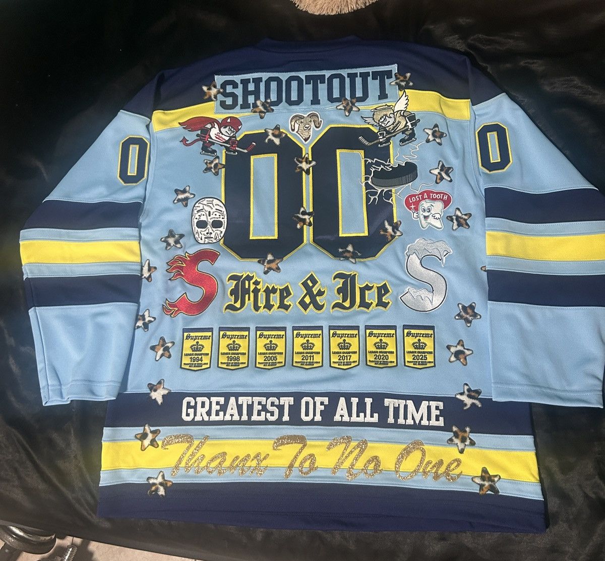 Supreme Supreme fire and ice hockey jersey Size US XL / EU 56 / 4 - 1 Thumbnail