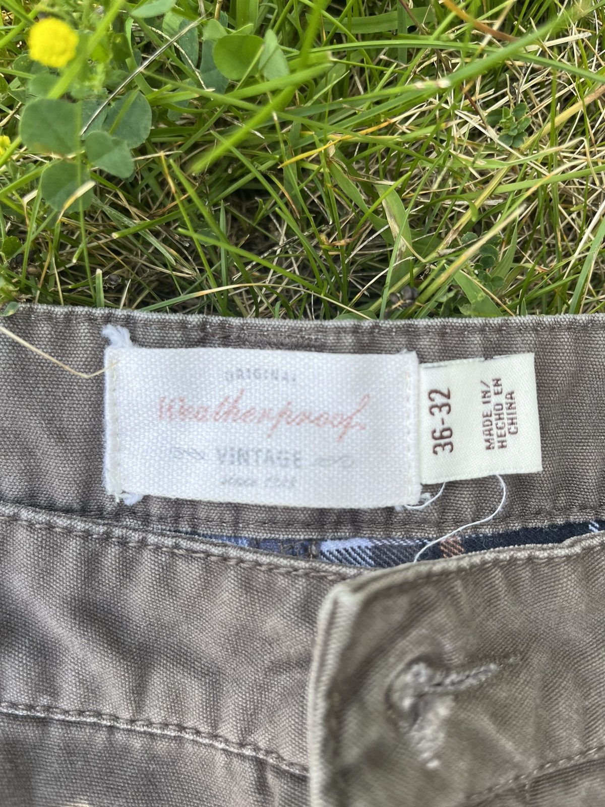 Jean × Vintage Sick Faded Brown Denim Size US 34 / EU 50 - 4 Thumbnail
