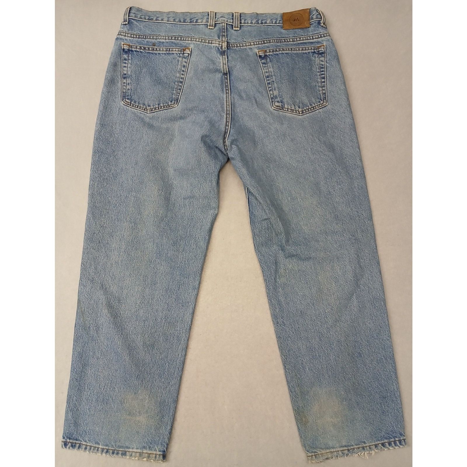 Other Member's Mark (38x29) Mens Relaxed Straight Blue Denim Jeans Size US 38 / EU 54 - 9 Thumbnail