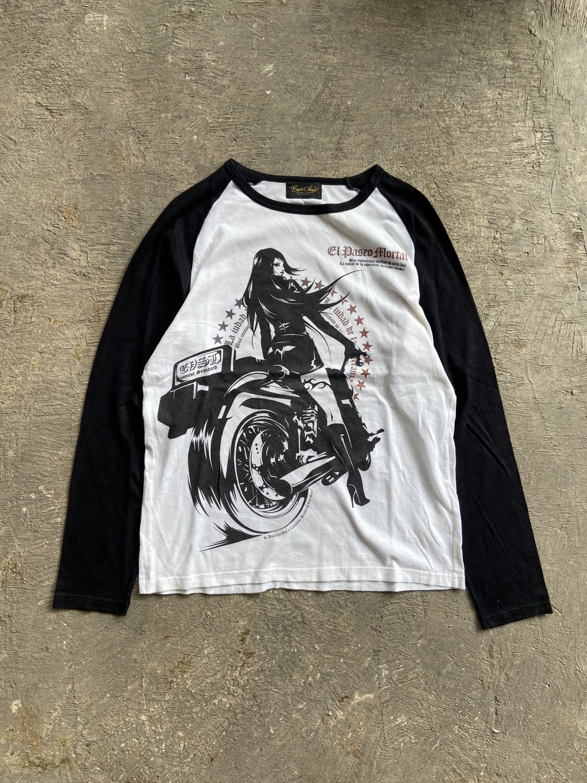 Hysteric Glamour 2000s Eversoul x Anarchist JPN - Long Sleeve T-Shirt Size M / US 6-8 / IT 42-44 - 1 Thumbnail