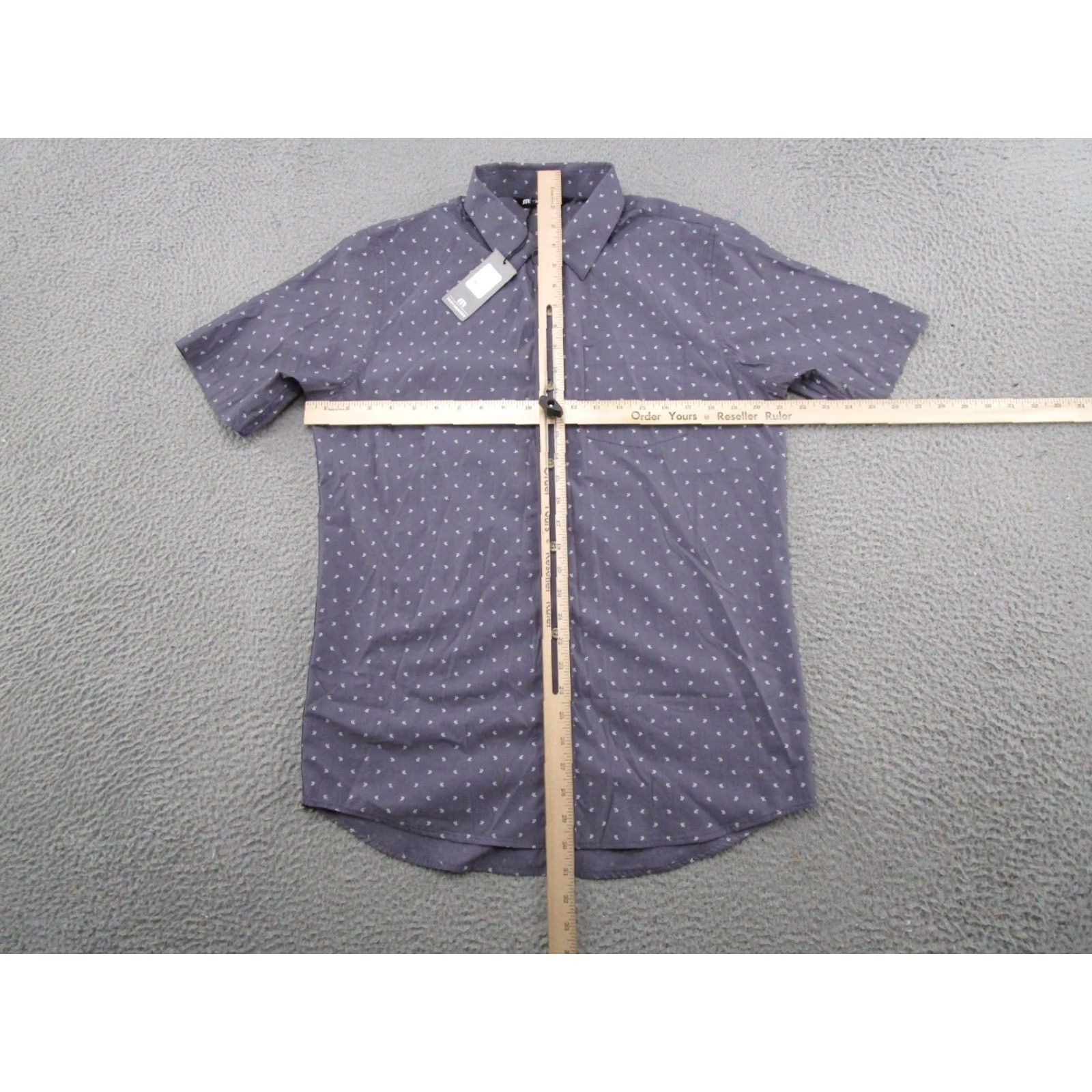 TravisMathew Travis Matthew Not Your Best Button Up Shirt SS Heather Purple Size M NEW Size US M / EU 48-50 / 2 - 6 Thumbnail