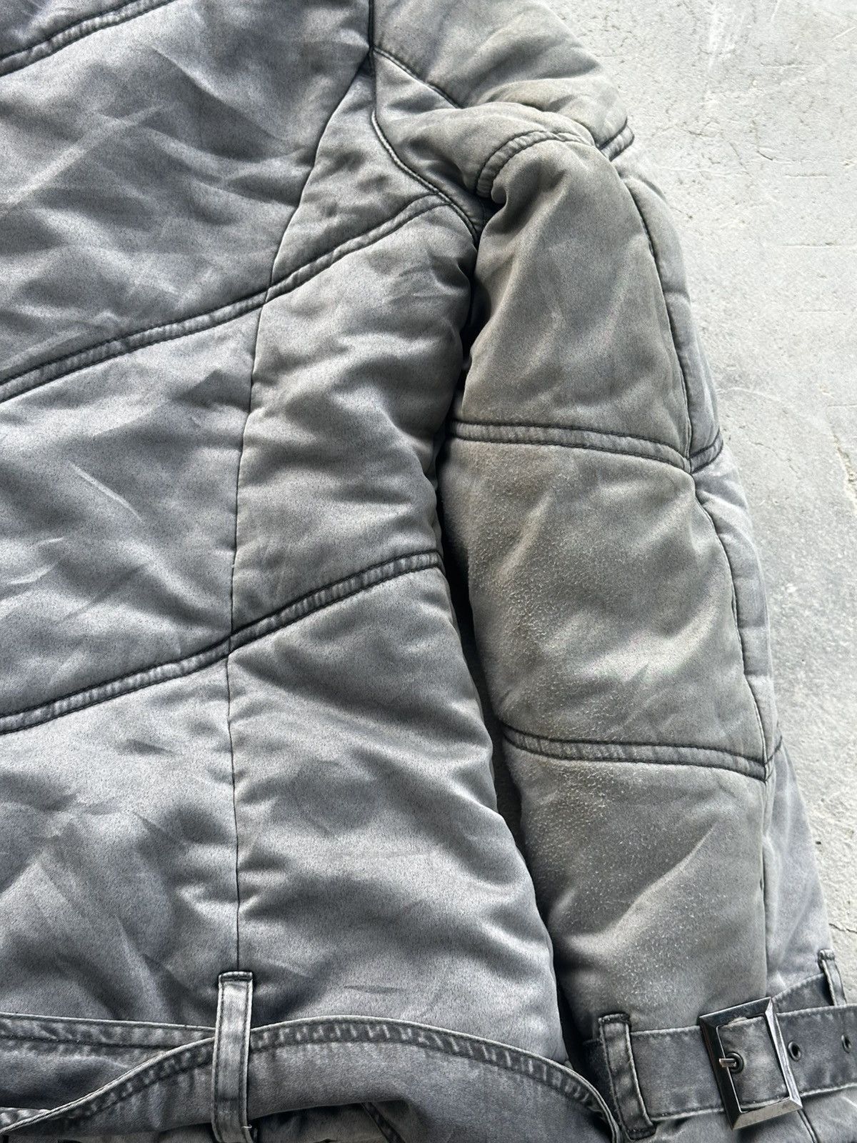 Japanese Brand Durer Fur Quilted Down Puffer Y2k Size US M / EU 48-50 / 2 - 8 Thumbnail