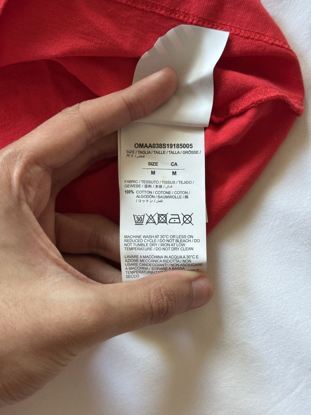 Off-White Off-White Printed Mona Lisa Tshirt Size US M / EU 48-50 / 2 - 9 Thumbnail