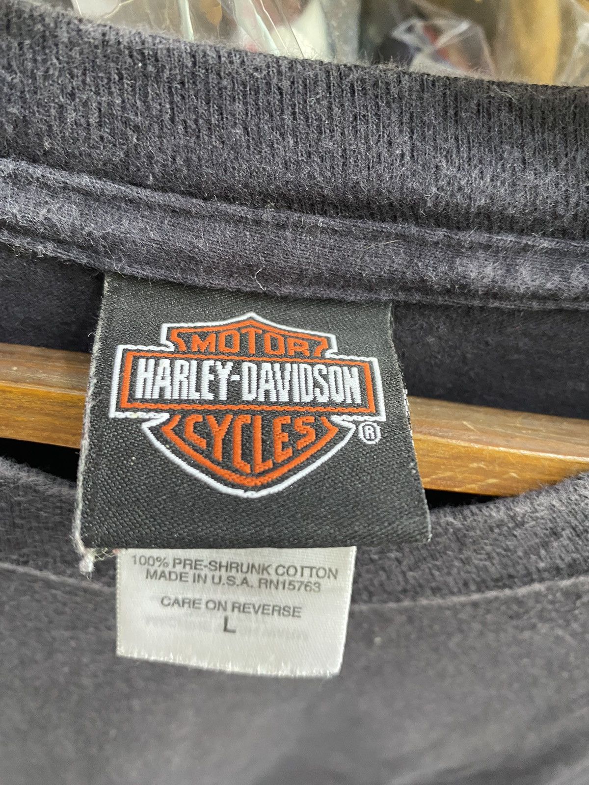 Vintage HARLEY DAVIDSON TSHIRT Size US L / EU 52-54 / 3 - 9 Thumbnail