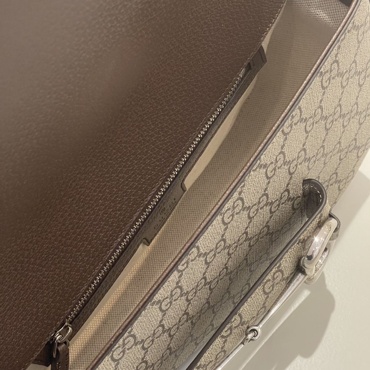 Gucci Gucci Mini Horsebit 1955 Shoulder Bag Size ONE SIZE - 10 Thumbnail