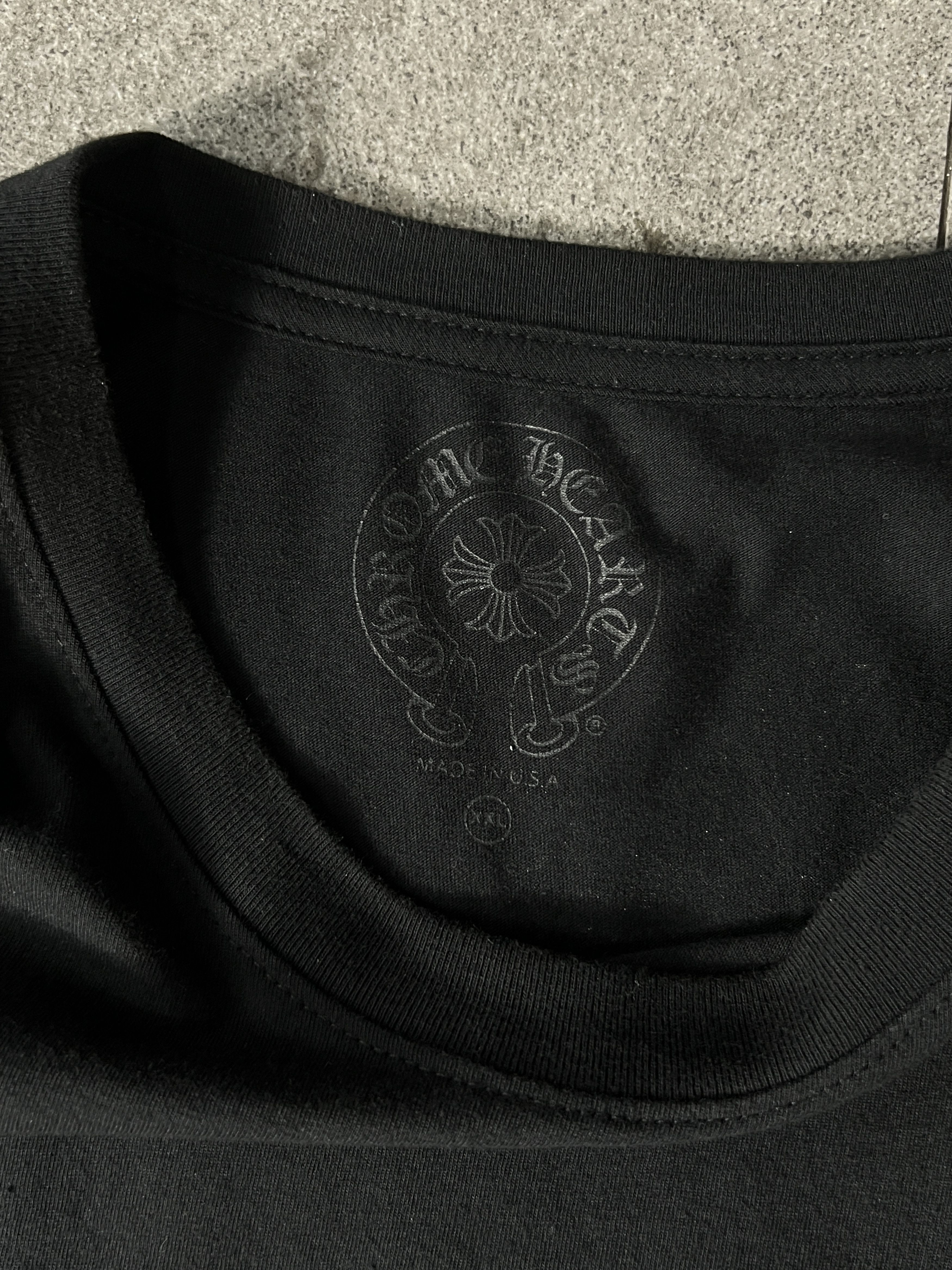 Chrome Hearts Chrome Hearts Las Vegas Tee Black XXL Size US XXL / EU 58 / 5 - 7 Thumbnail