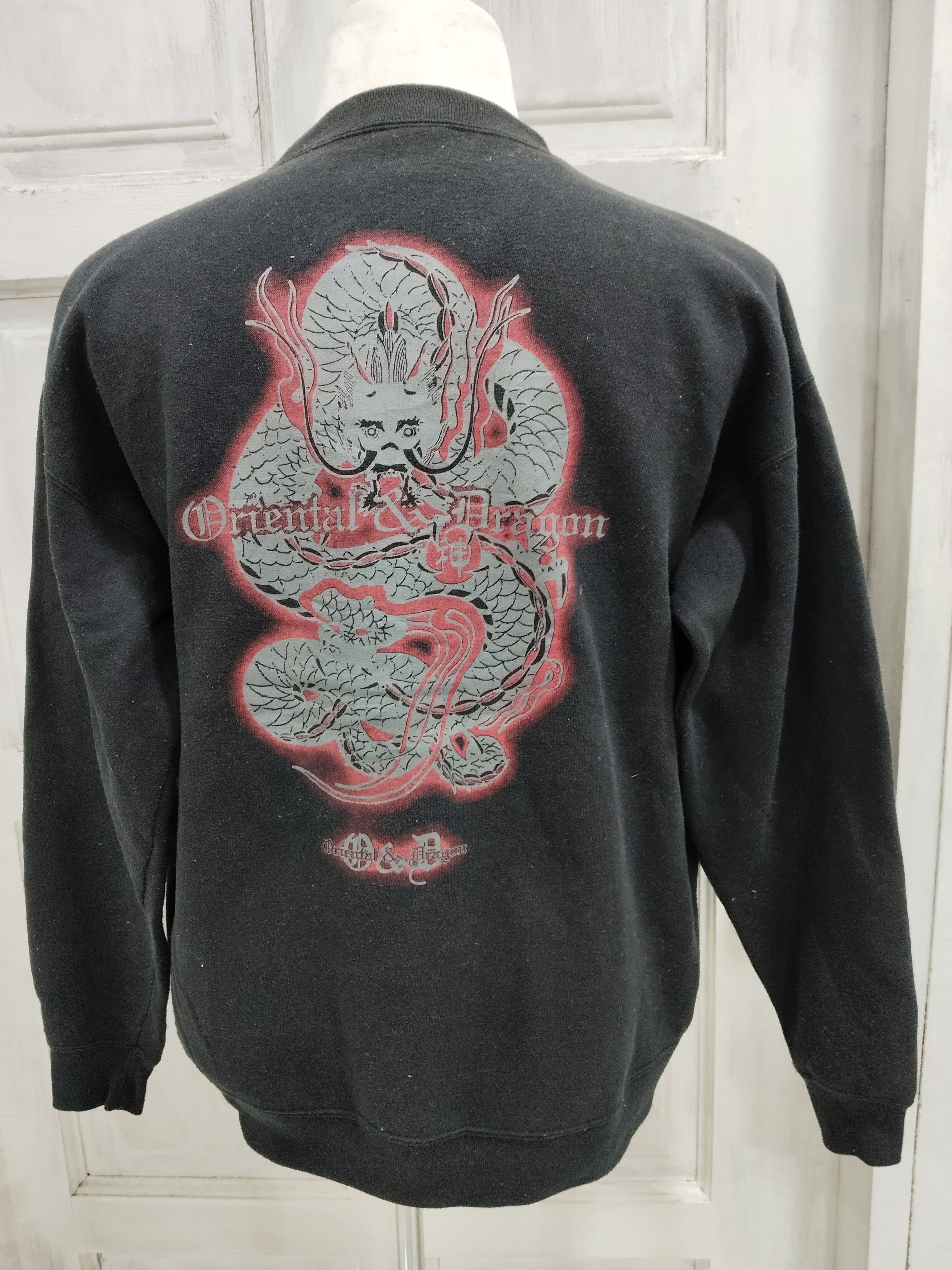 Bullet Noise × If Six Was Nine × Japanese Brand Vintage Oriental & Dragon Art Sweatshirt Size US L / EU 52-54 / 3 - 3 Thumbnail