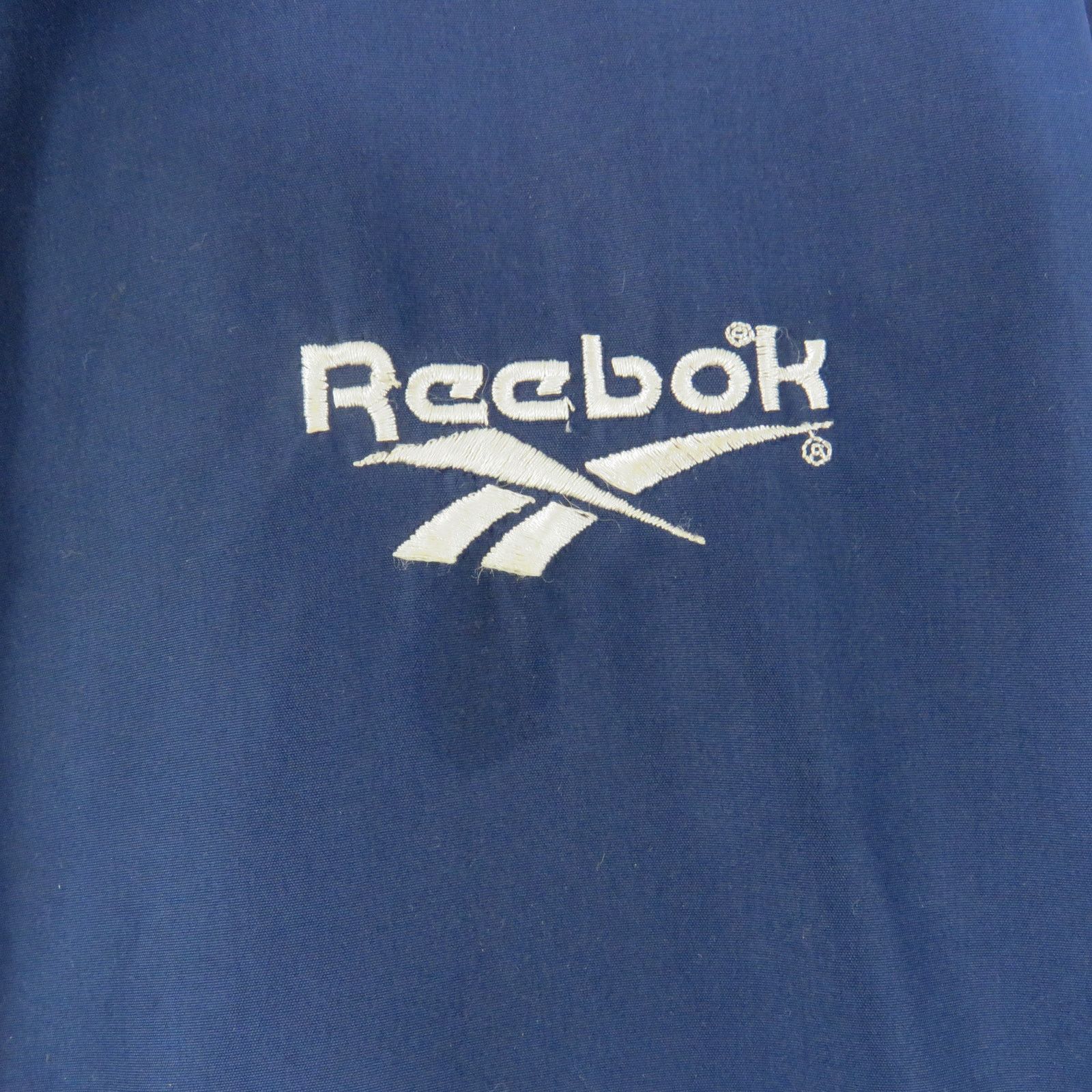 Reebok Vintage Reebok Blue Windbreaker Jacket Large Blokecore Size L / US 10 / IT 46 - 7 Thumbnail
