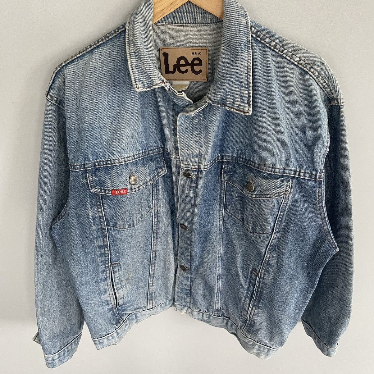 Lee × Vintage Vintage LEE Denim jacket style Japanese y2k Size US M / EU 48-50 / 2 - 4 Thumbnail