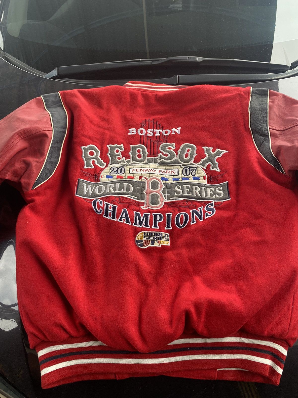 JH Design × MLB JH DESIGN X BOMBERS JACKET X VINTAGE X BOSTON REDSOX Size US M / EU 48-50 / 2 - 2 Thumbnail