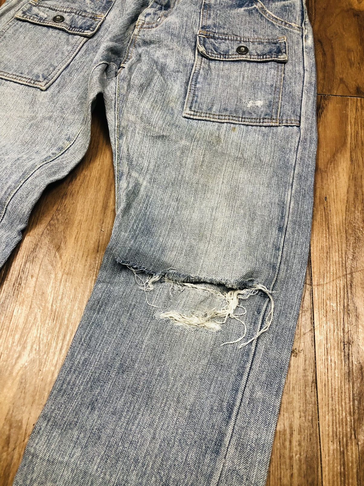 Johnbull JohnBull Distress Jeans (35) Size US 29 - 8 Thumbnail