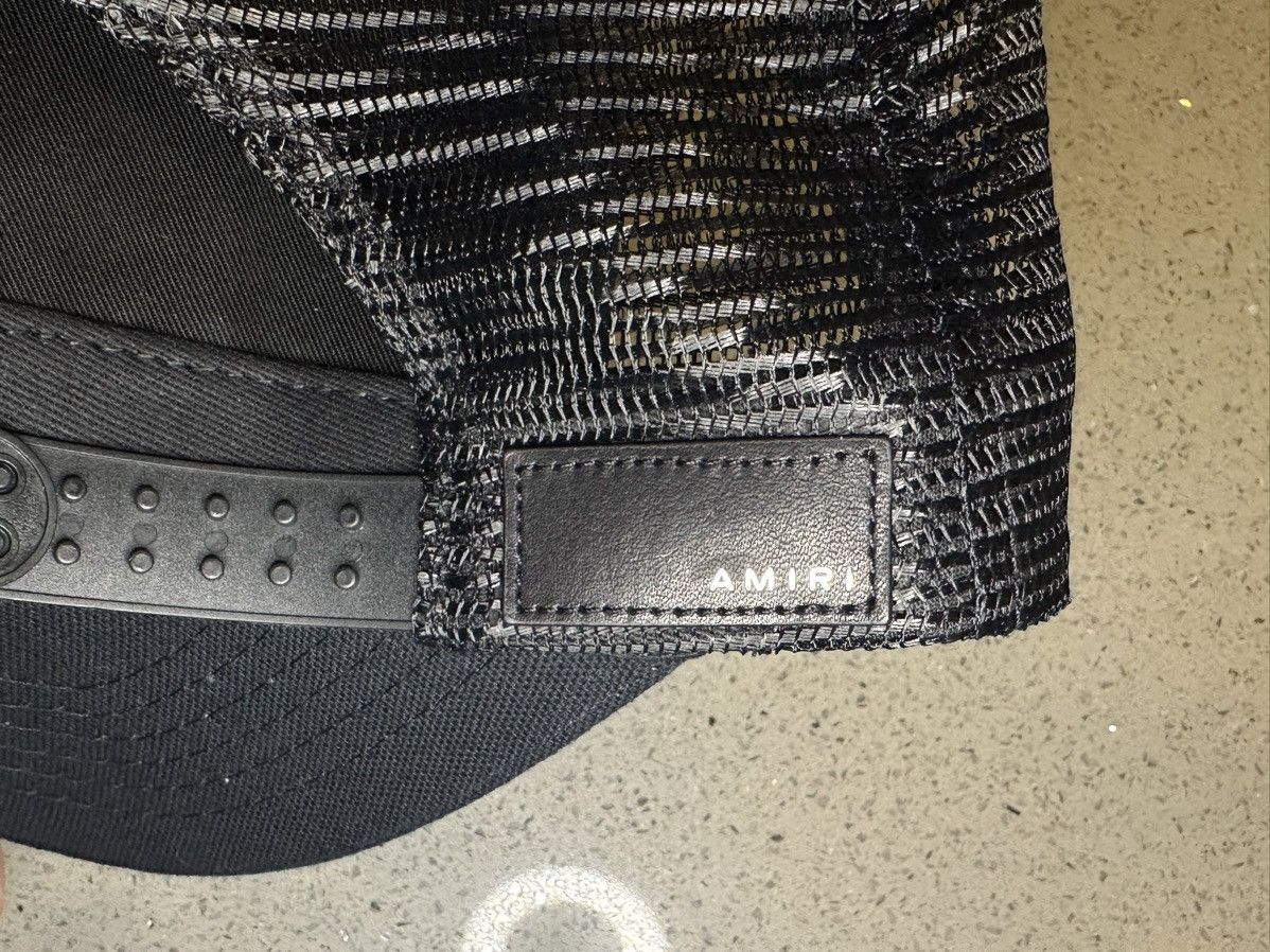 Amiri Rare AMIRI Core Logo Trucker Hat Size ONE SIZE - 3 Thumbnail
