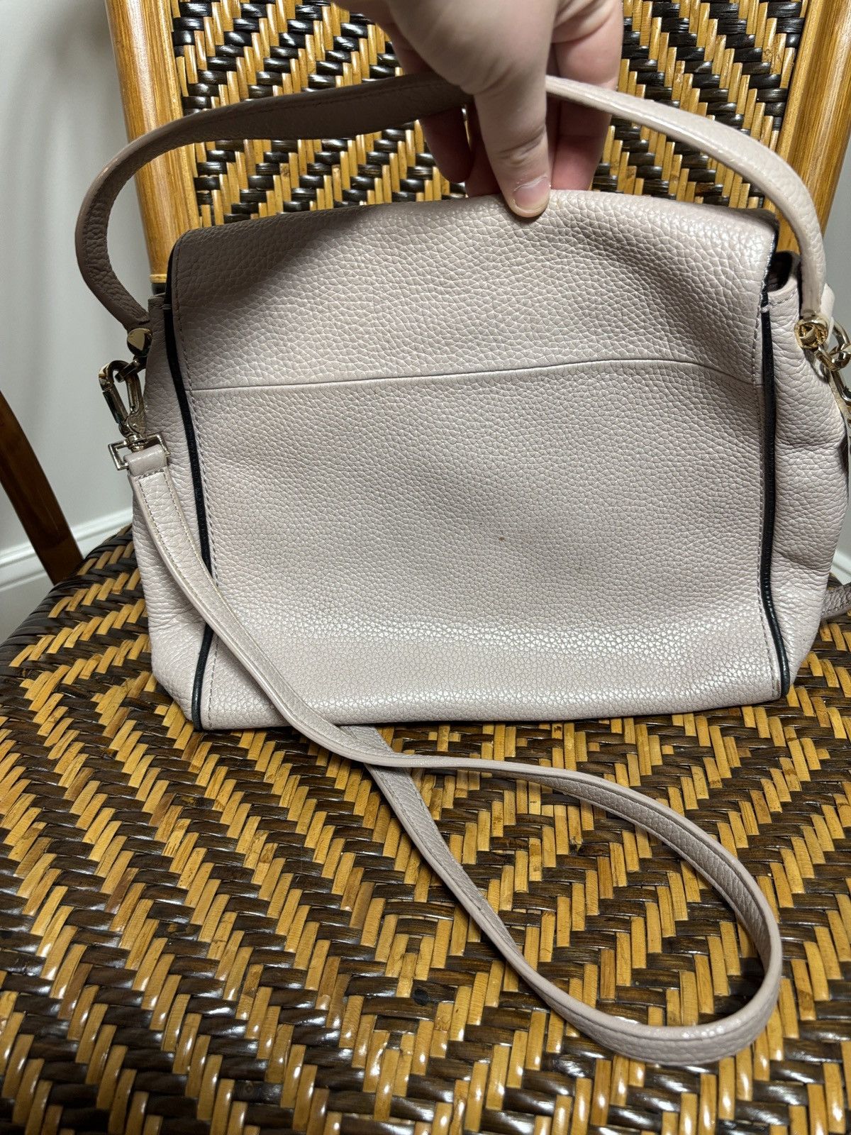 Kate Spade Kate Spade Chester Street Pink Pebbled Leather Crossbody Bag Size ONE SIZE - 3 Thumbnail