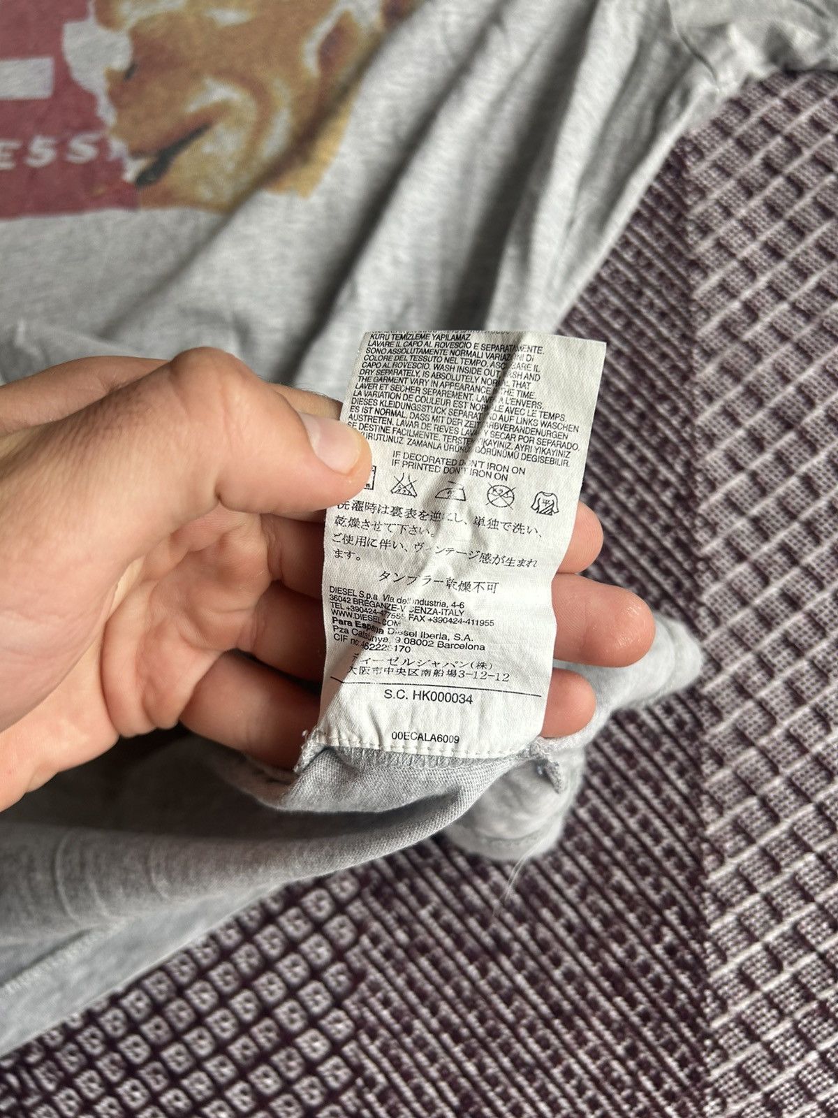 Diesel Vintage Extra Diesel Graphic Print T-shirt Streetwear Size M Size US M / EU 48-50 / 2 - 8 Thumbnail
