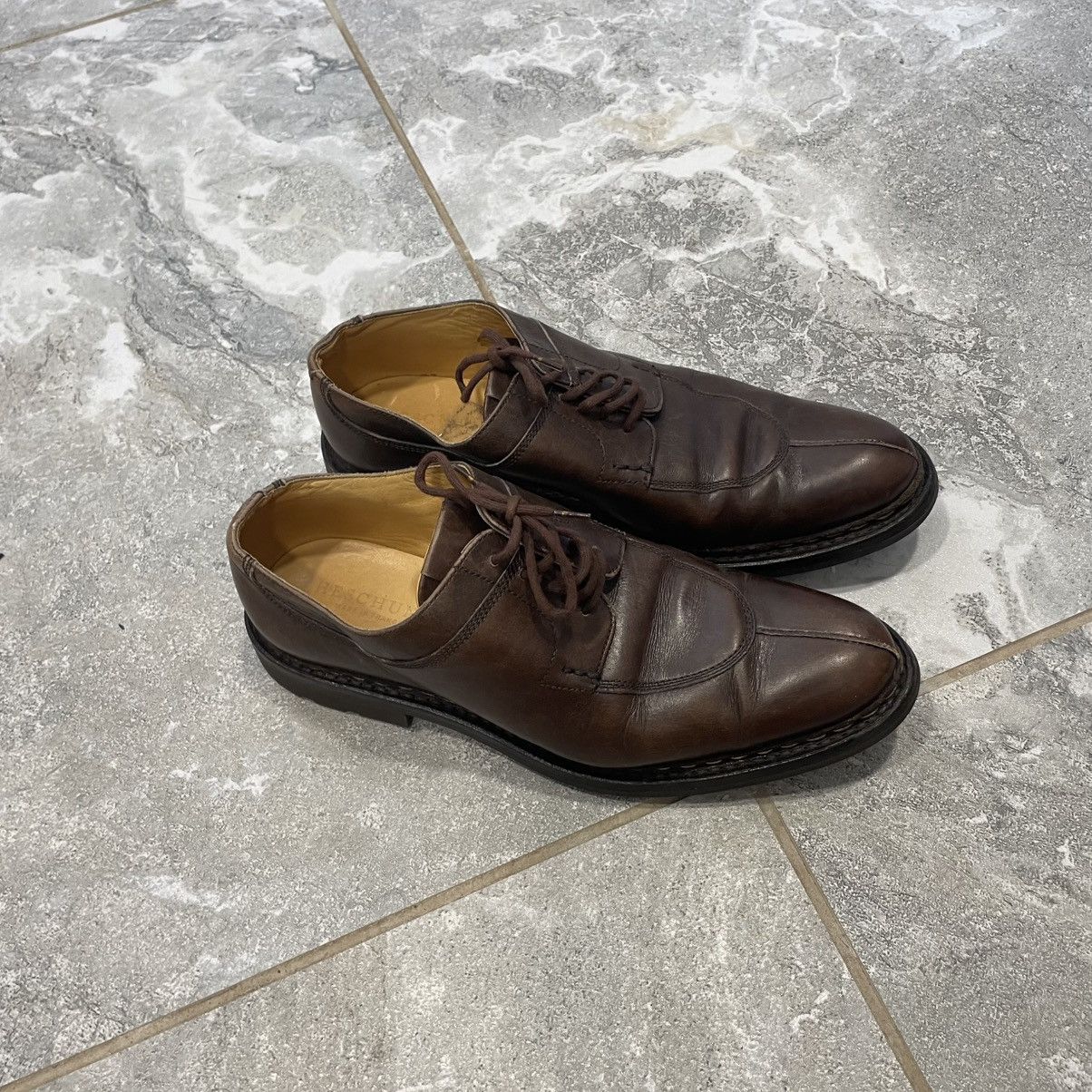 Heschung Heschung Thuya France old money luxury boots leather shoes Size US 5 / EU 37 - 1 Thumbnail