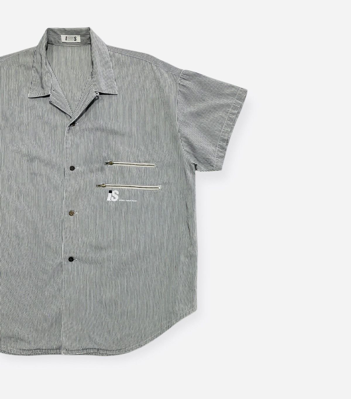 Issey Miyake Vintage Issey Miyake I.S. Stripes Shirt Size US L / EU 52-54 / 3 - 2 Thumbnail