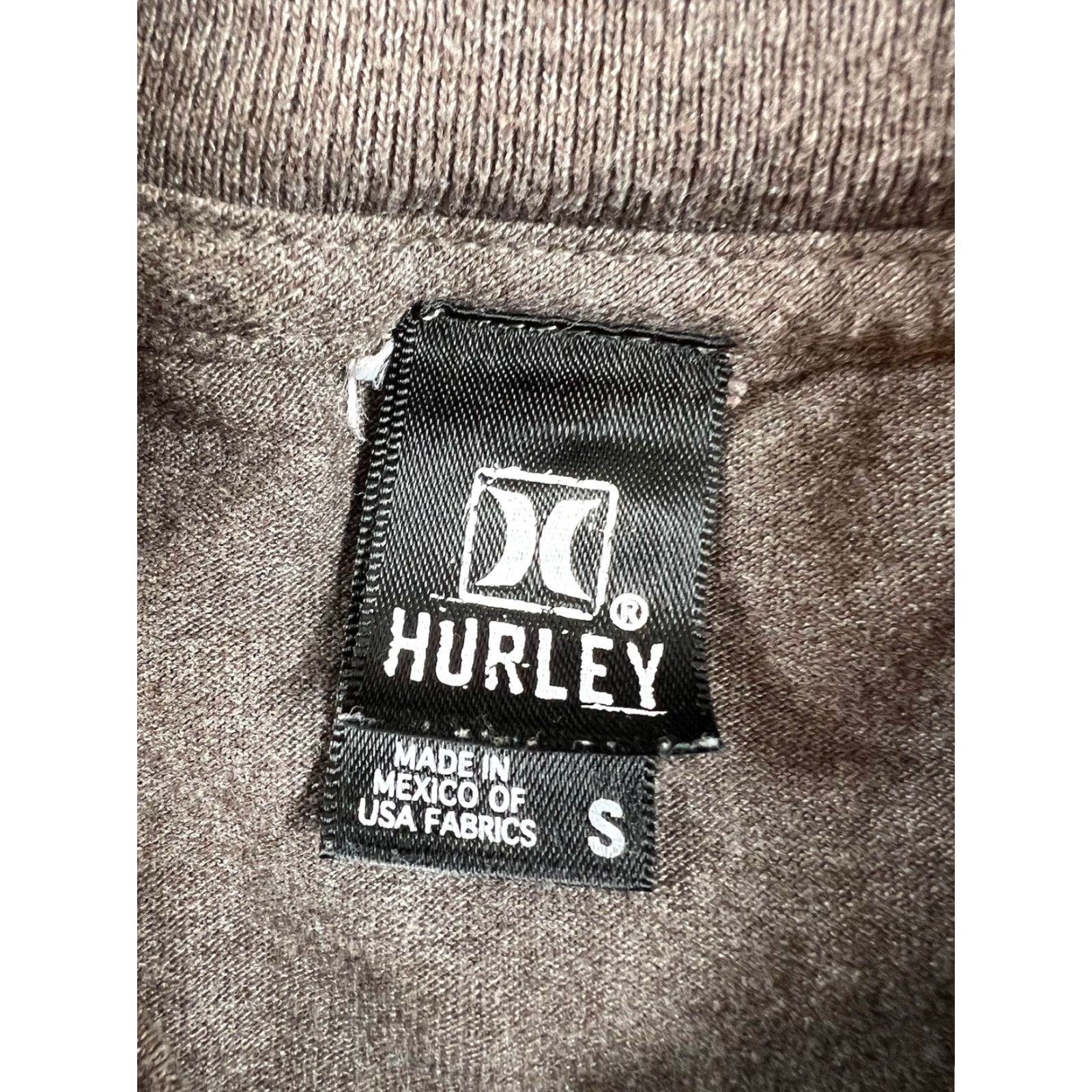 Hurley Hurley T-Shirt Brown S Men Size Small Freedom Company Y2K Beach Classic Vintage? Size US S / EU 44-46 / 1 - 6 Thumbnail