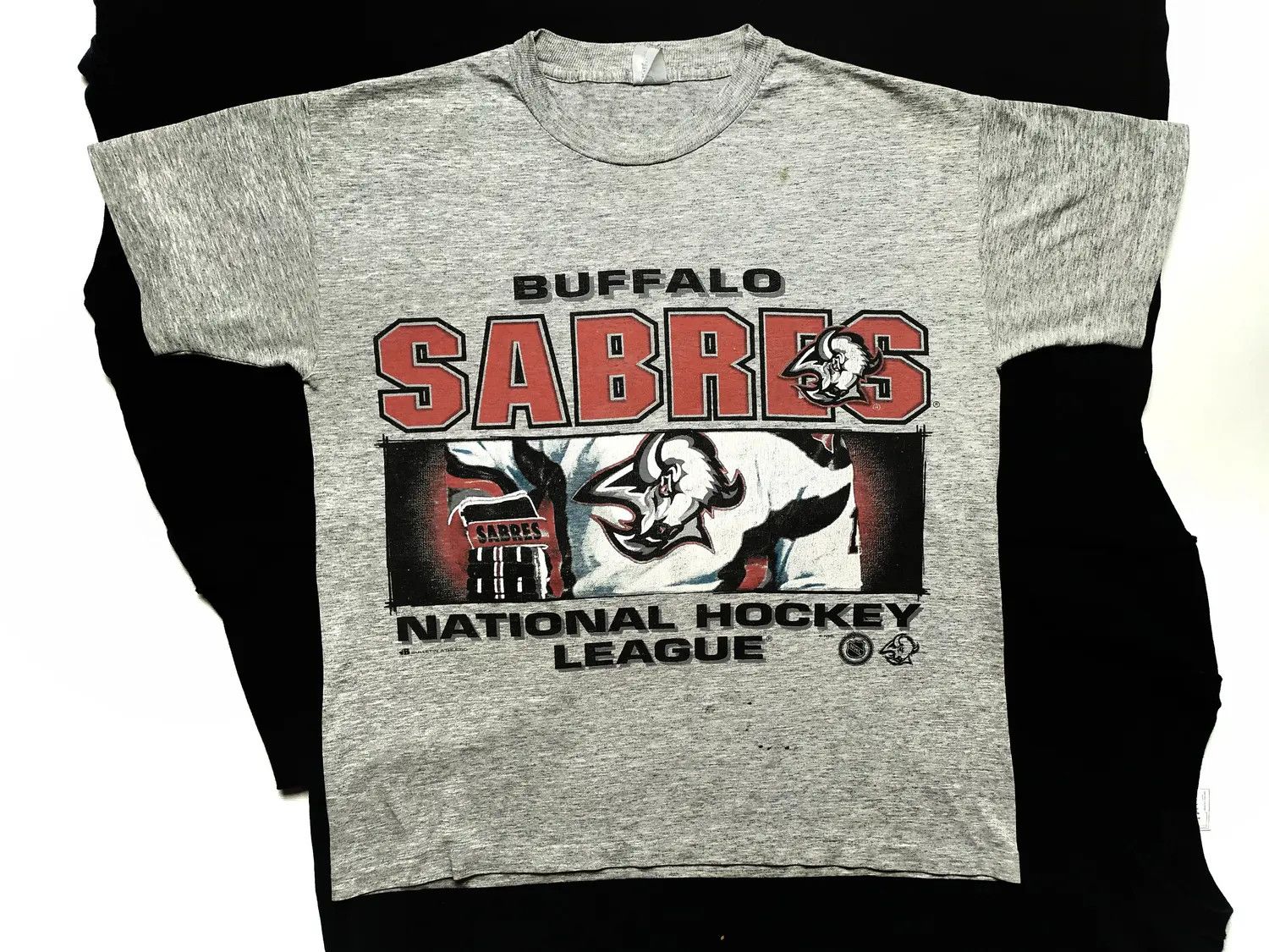 NHL × Vintage Vintage Buffalo Sabres T shirt NHL Usa Size US XS / EU 42 / 0 - 1 Thumbnail