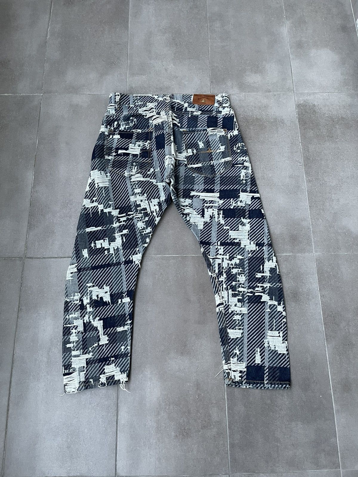 Vivienne Westwood Vivienne Westwood Patched Stitched Denim Riding Pants Size US 32 / EU 48 - 14 Thumbnail