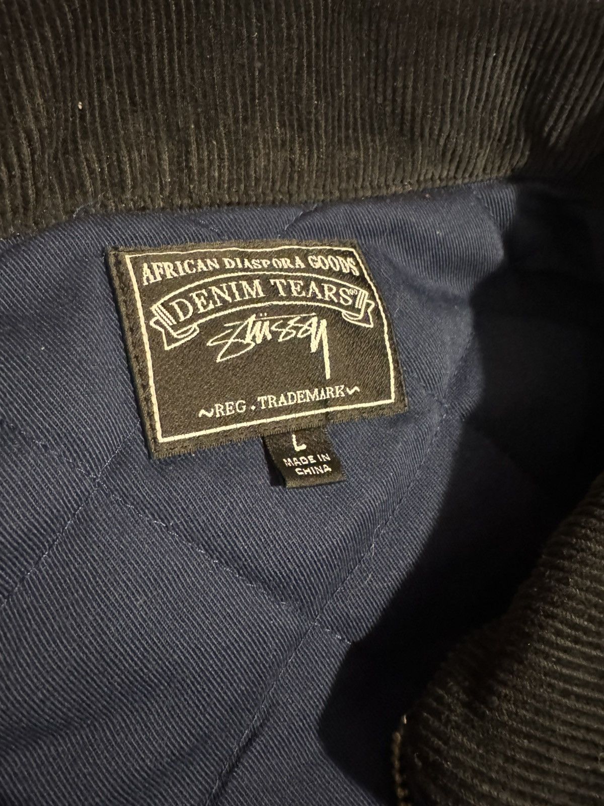 DENIM TEARS × Stussy Denim Tears Stussy Never Renege Canvas Work Jacket Size US L / EU 52-54 / 3 - 2 Thumbnail