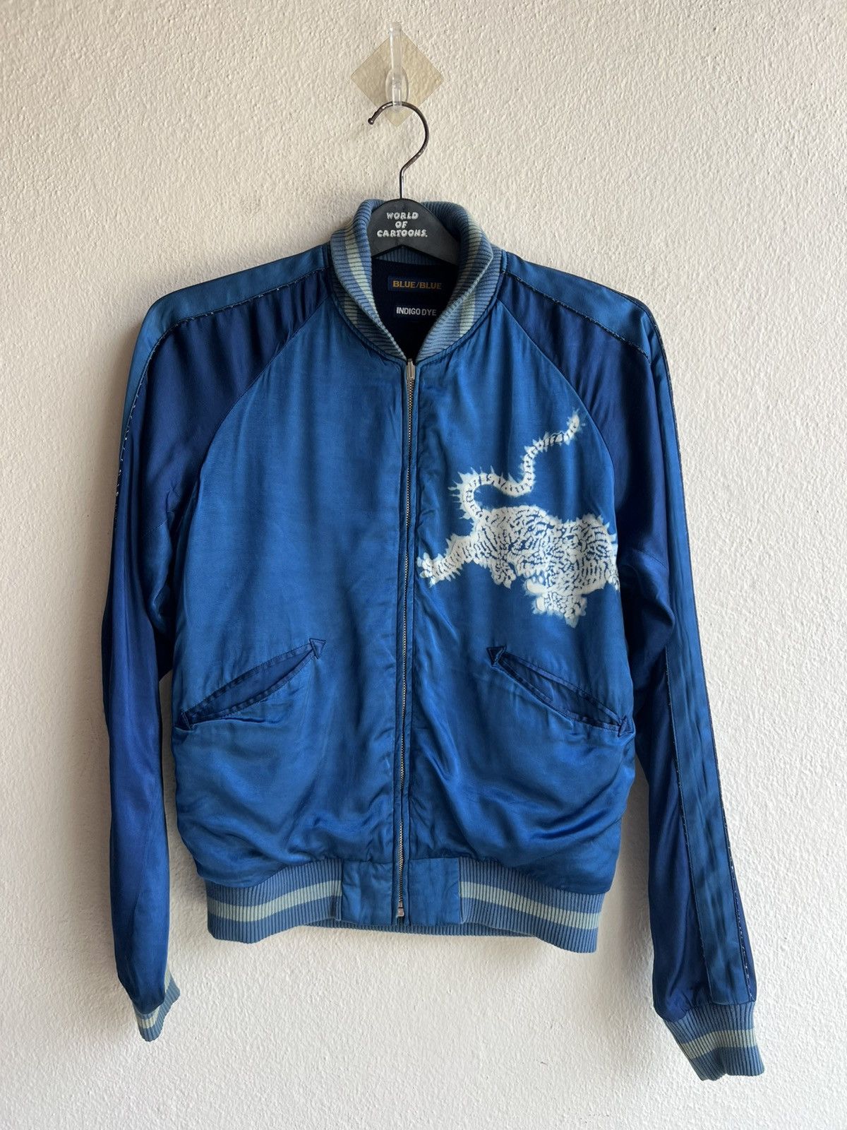 Blue Blue Japan Archive Blue Blue Japan Indigo Dye Souvenir Sukajan Jacket Size US S / EU 44-46 / 1 - 2 Thumbnail