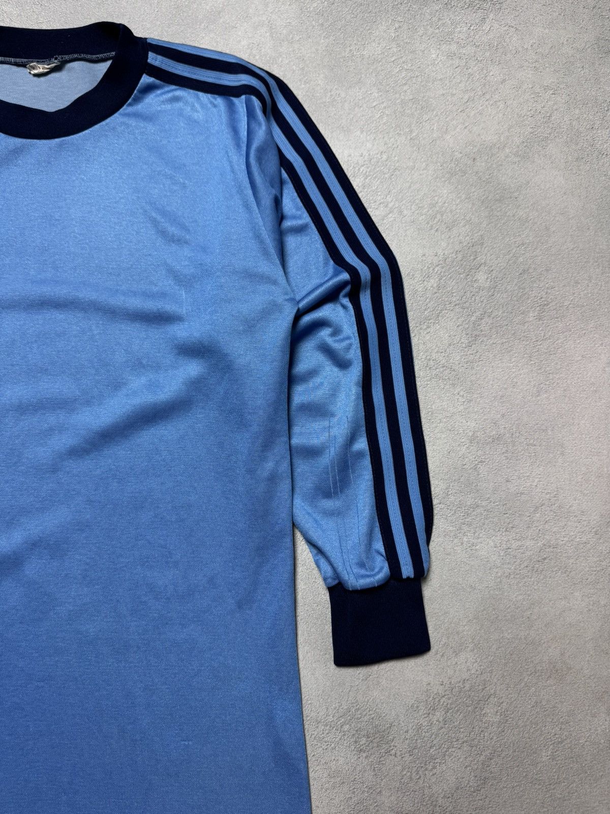Adidas 80s Adidas Template Football Shirt Soccer Jersey Long Sleeve Size US M / EU 48-50 / 2 - 6 Thumbnail