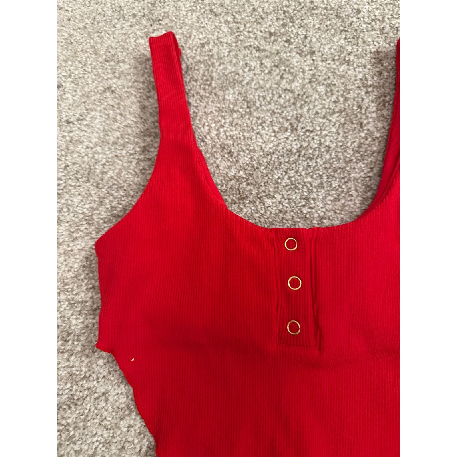 REVOLVE Beach Bunny Red Tide Knot Snap Buttons Bralette Bikini Top,S Size S / US 4 / IT 40 - 12 Thumbnail