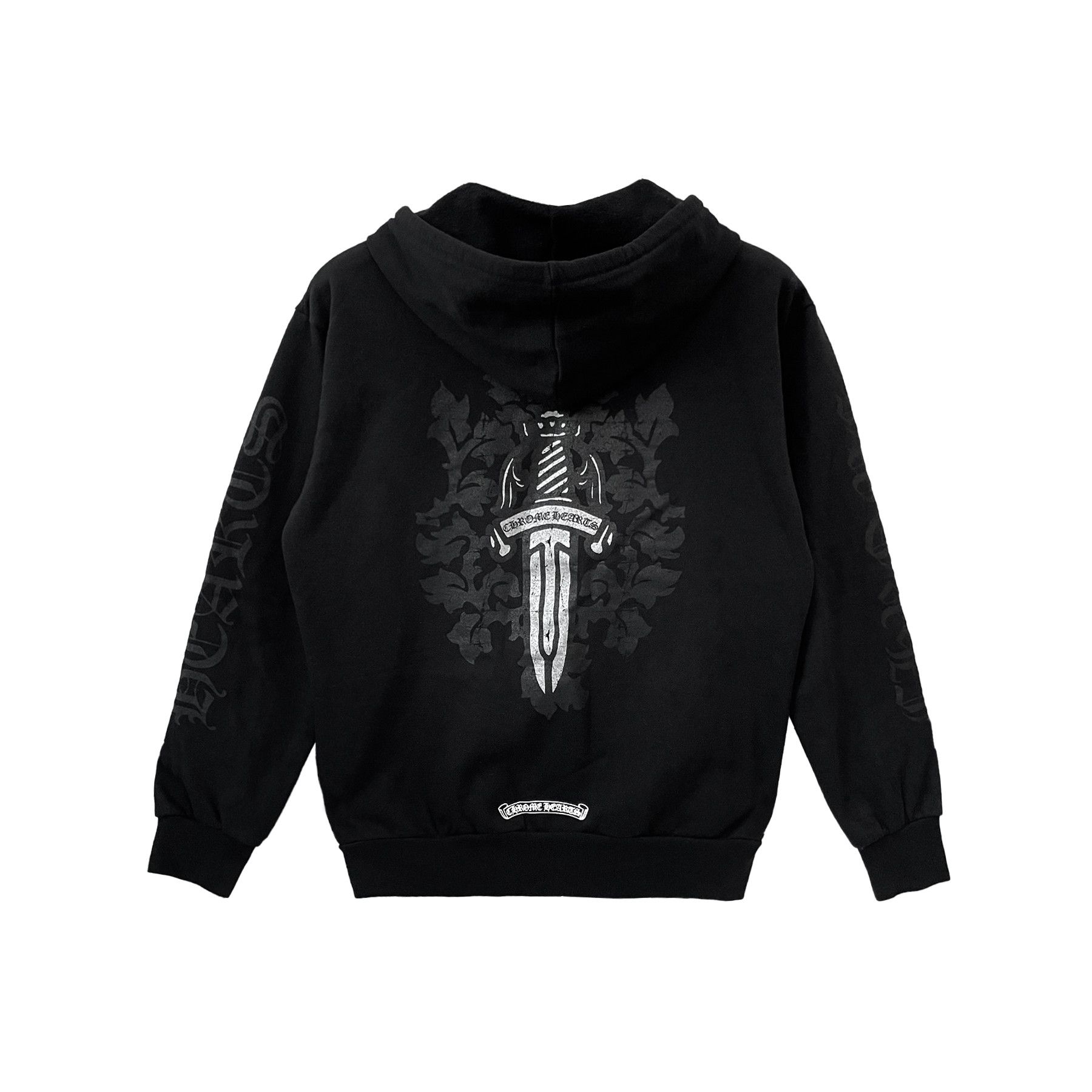 Chrome Hearts Chrome Heart Dagger Red Hoodie Zip | Grailed