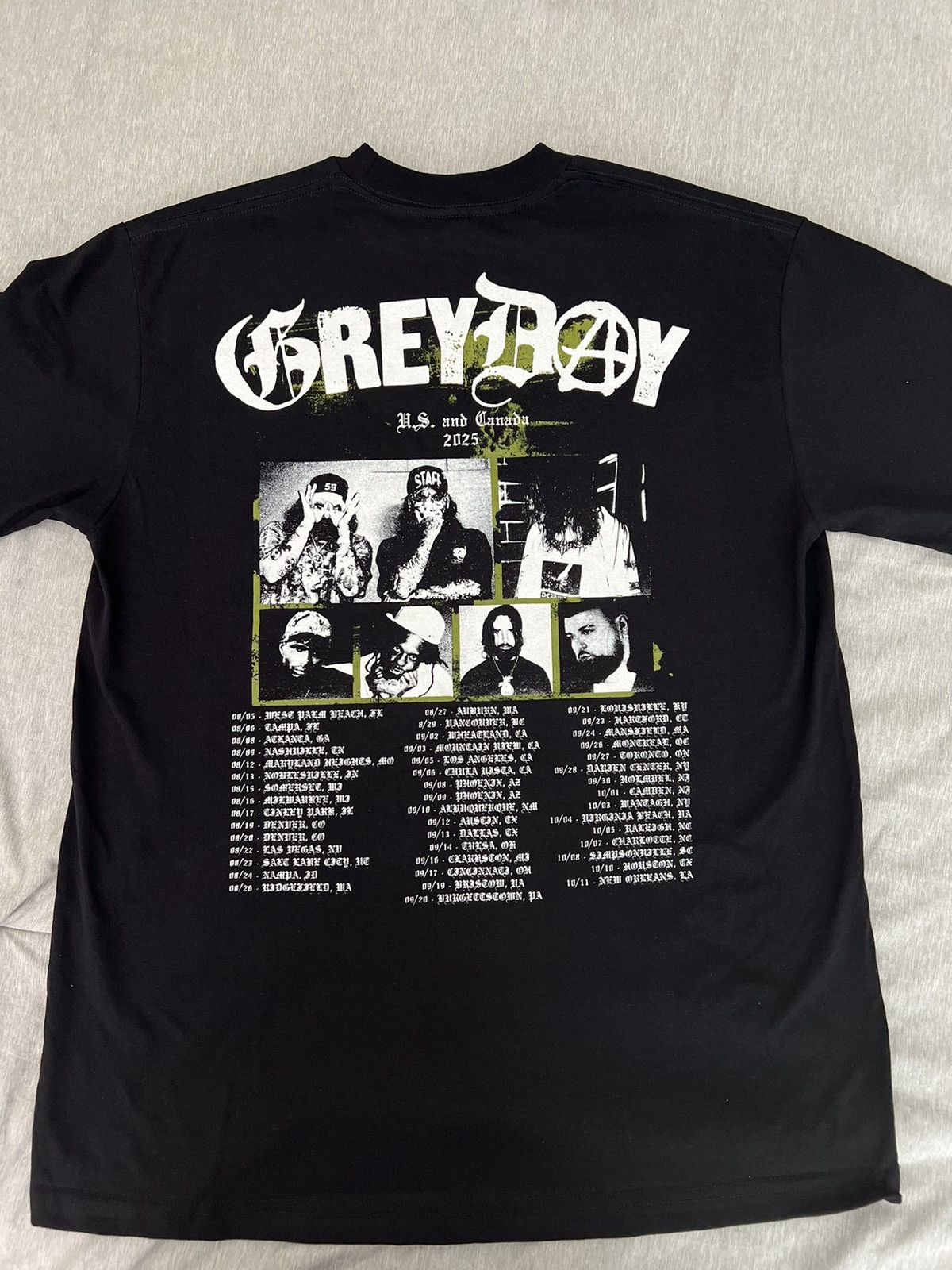 G59 Records Grey Day 2025 Tour Shirt Size US L / EU 52-54 / 3 - 2 Thumbnail