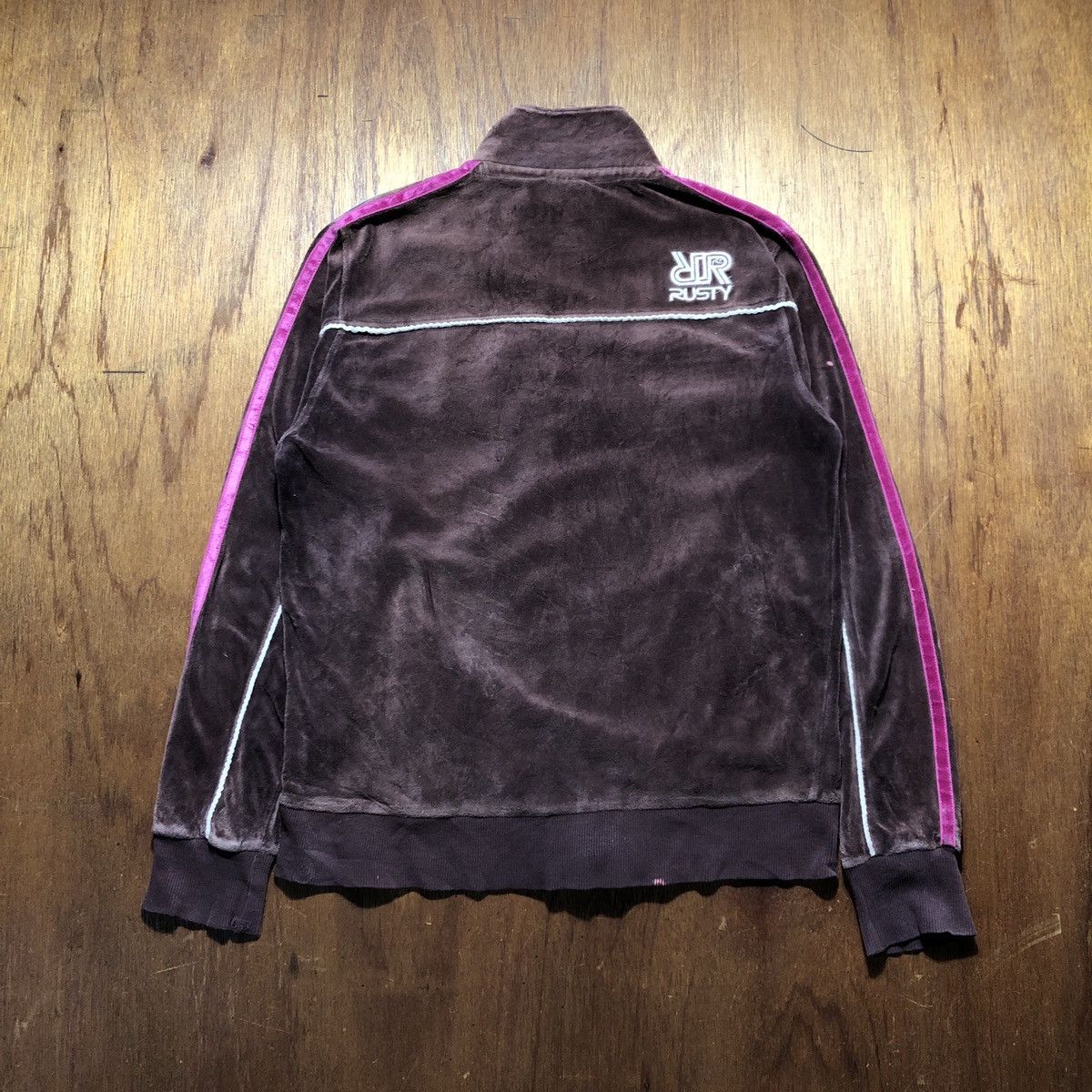 Rusty × Vintage Vintage Y2K Rusty Zipper Sweater Size M / US 6-8 / IT 42-44 - 4 Thumbnail