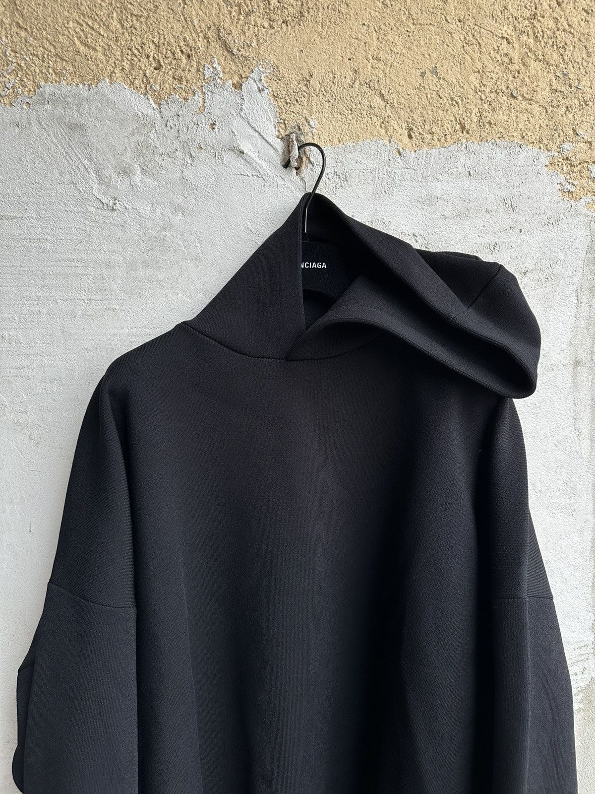 Balenciaga [S] 2300$ Spring23 NYC Show Garde-Robe Knitted hoodie Size US L / EU 52-54 / 3 - 5 Thumbnail