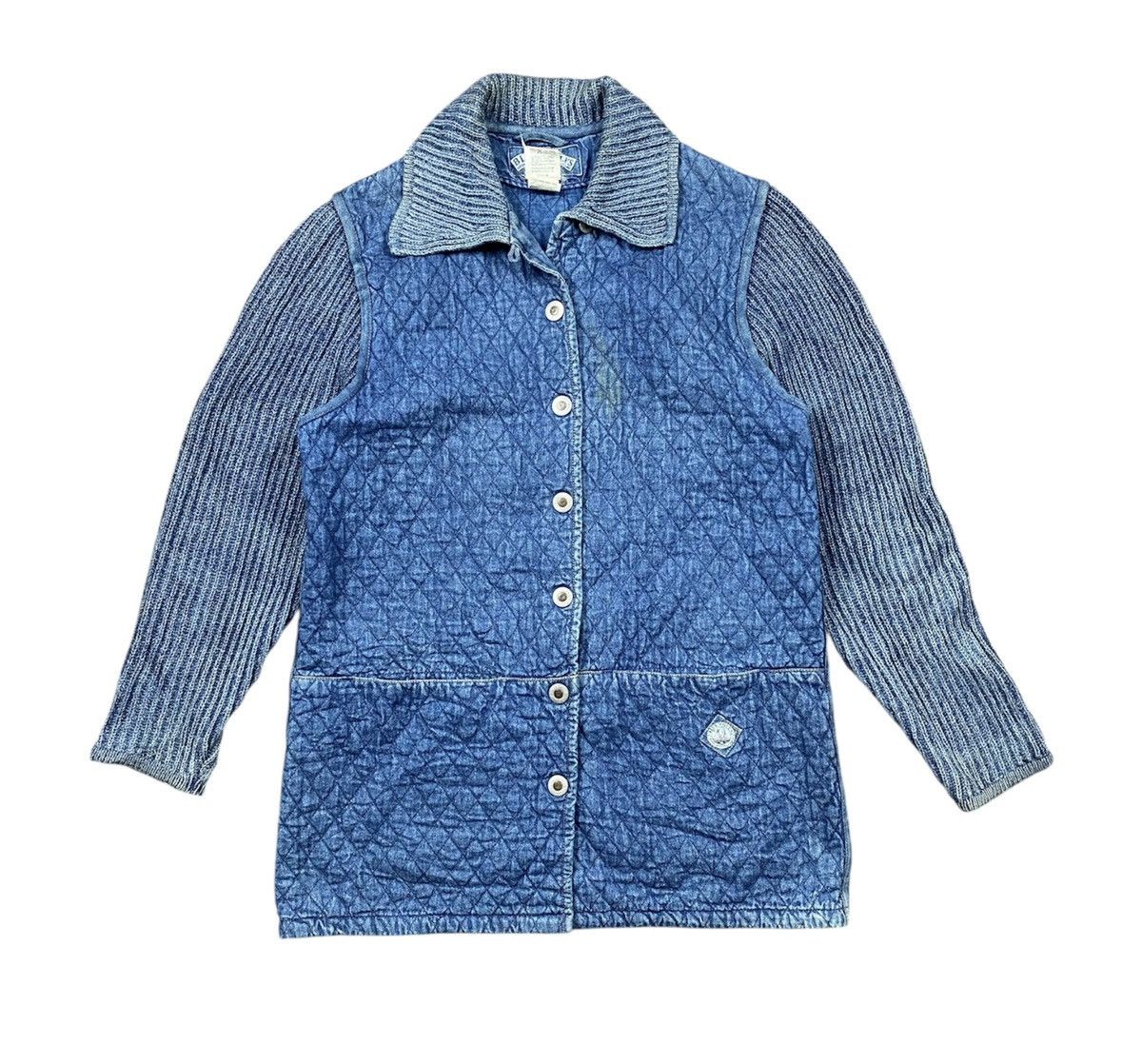 Vintage Vintage 90s Blue Willi’s Indigo Blue Coat Jacket Size US M / EU 48-50 / 2 - 1 Thumbnail
