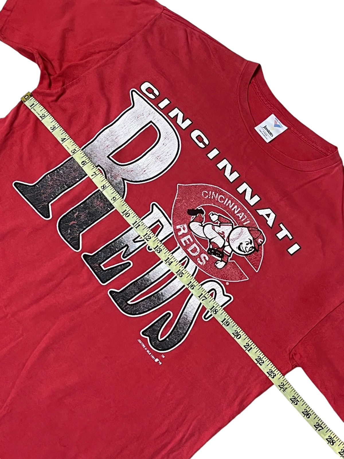 MLB VINTAGE 90'S CINCINNATI REDS MLB TEAM 1991 SUNFADED T SHIRT Size US XL / EU 56 / 4 - 9 Thumbnail