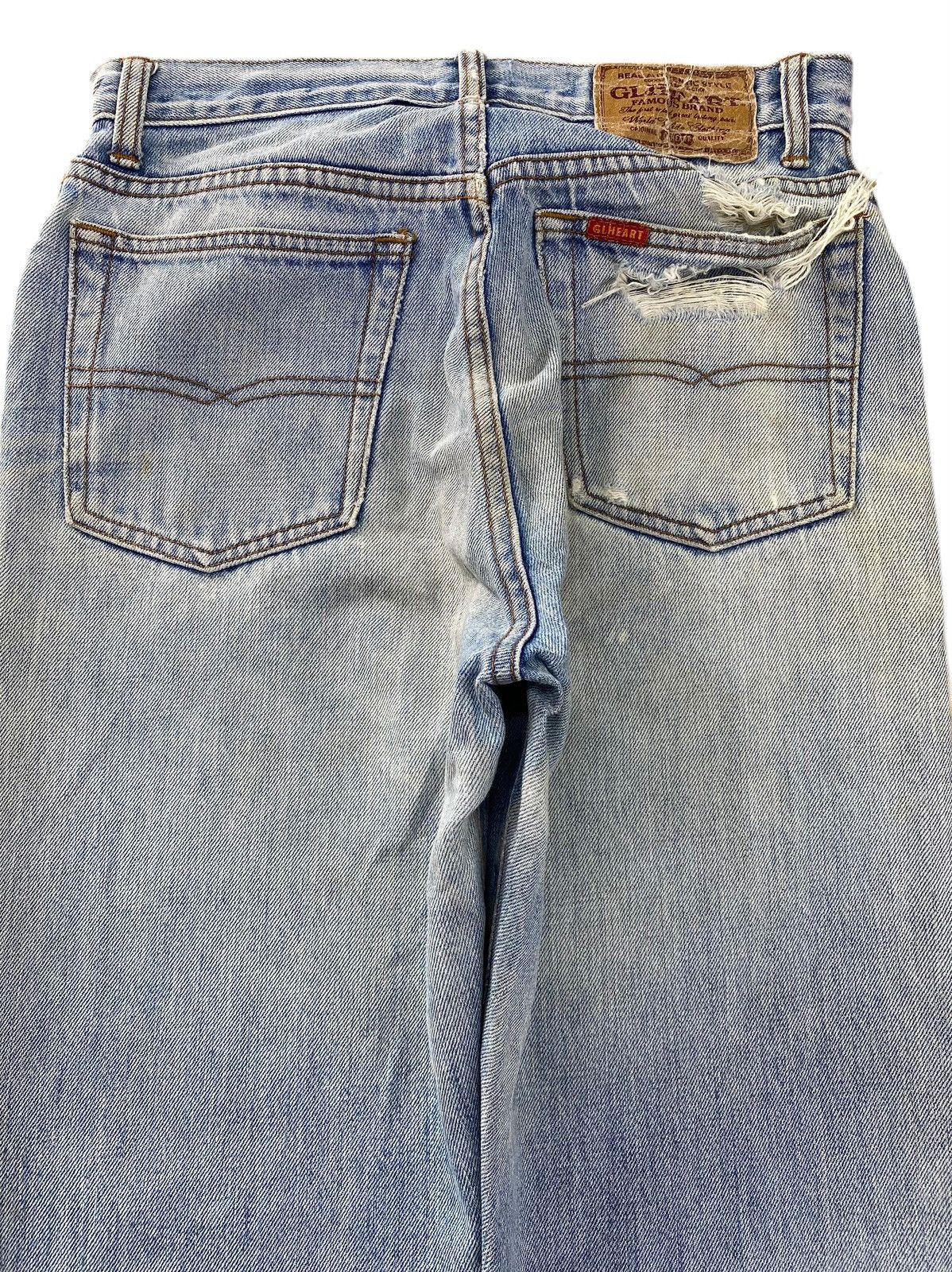 Japanese Brand Japanese Brand Faded Wash Straight Leg Jeans Size US 28 / EU 44 - 4 Thumbnail