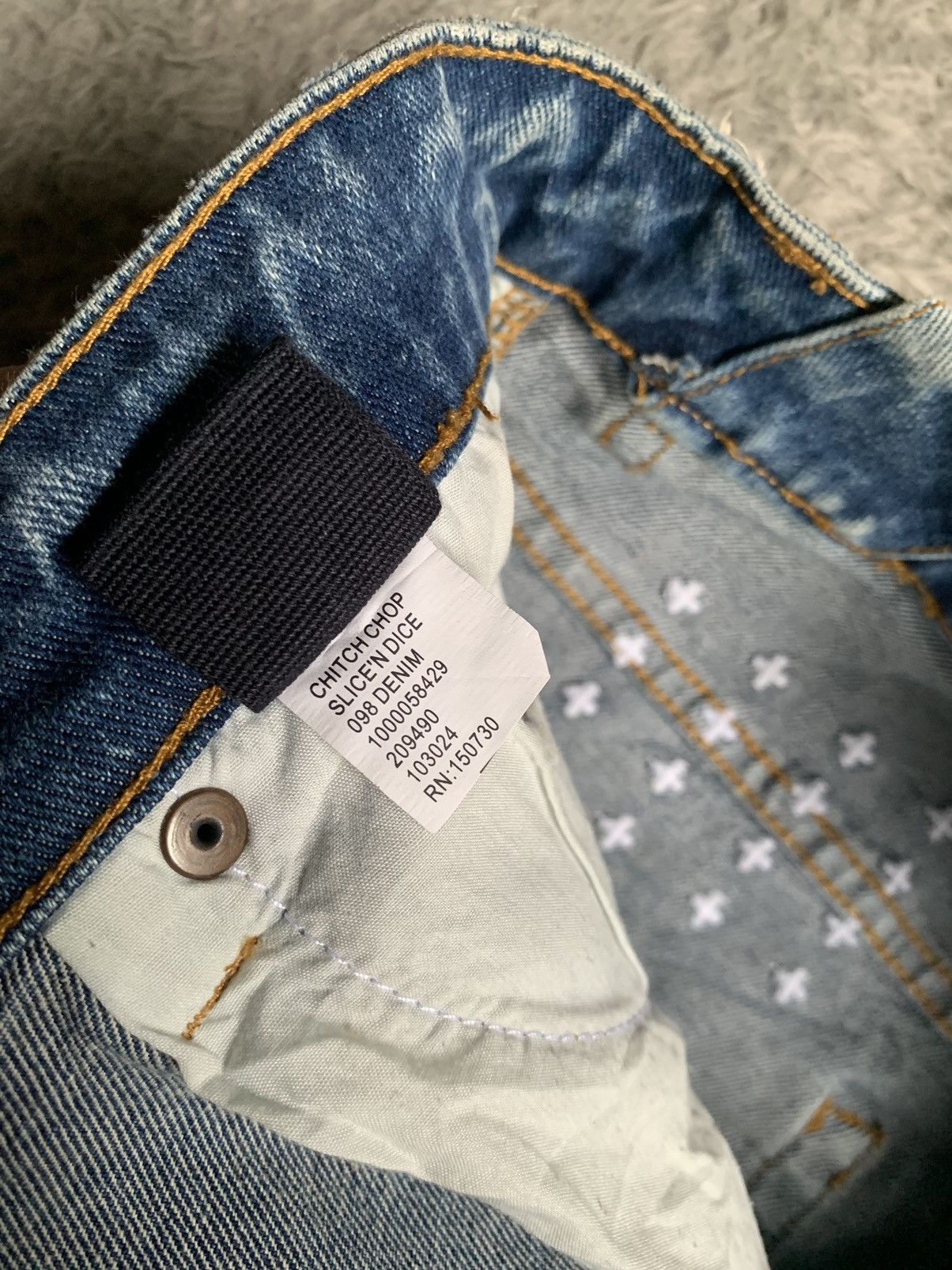 Ksubi Ksubi Blue Chitch Chop Slice N Dice Jeans ripped distressed Size US 28 / EU 44 - 9 Thumbnail