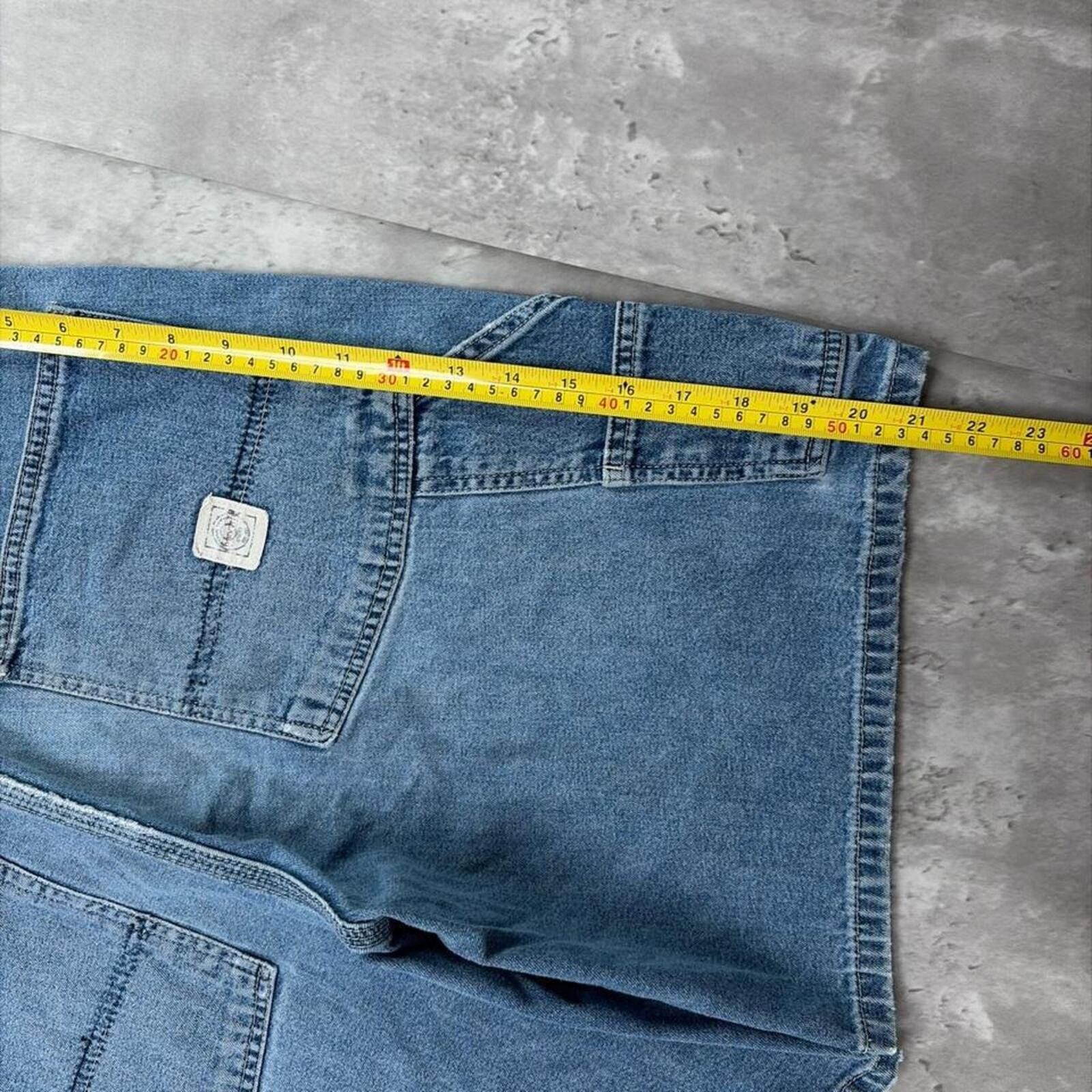 Other Y2K Blue Sonoma Jeans Grunge Baggy Carpenter Denim Jorts Size US 34 / EU 50 - 7 Thumbnail